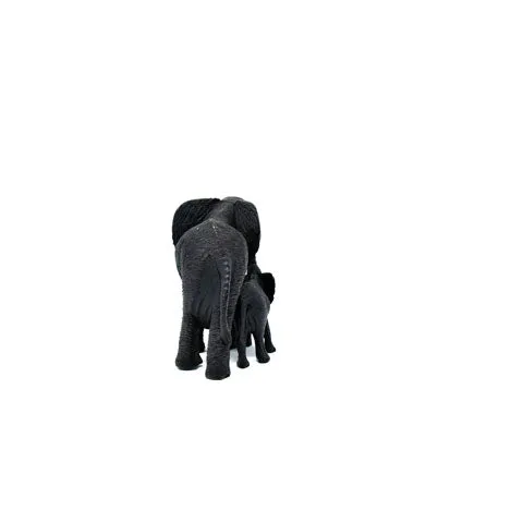 Elephant with Baby Sculpture 02