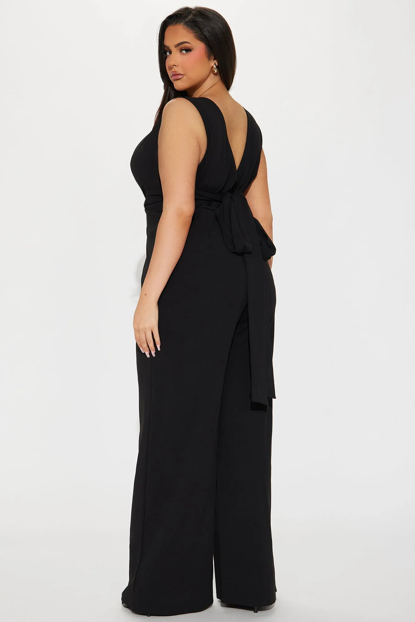 Flaunt It Jumpsuit - Black