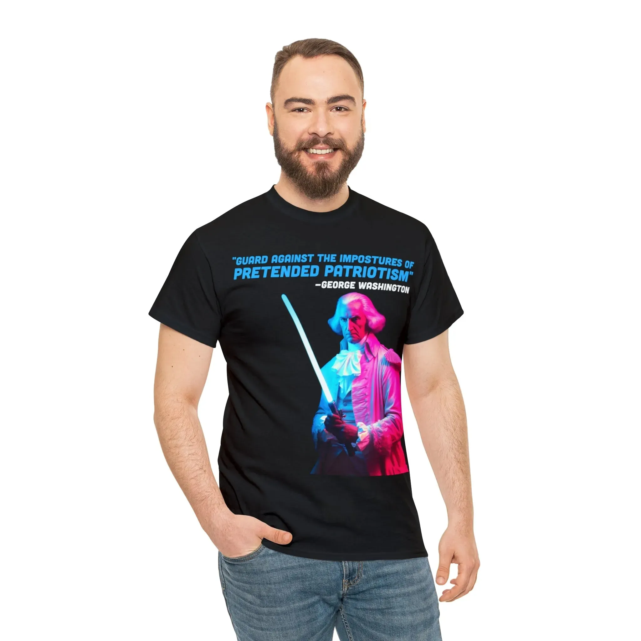 Galactic Guardian of Liberty George Washington Tee