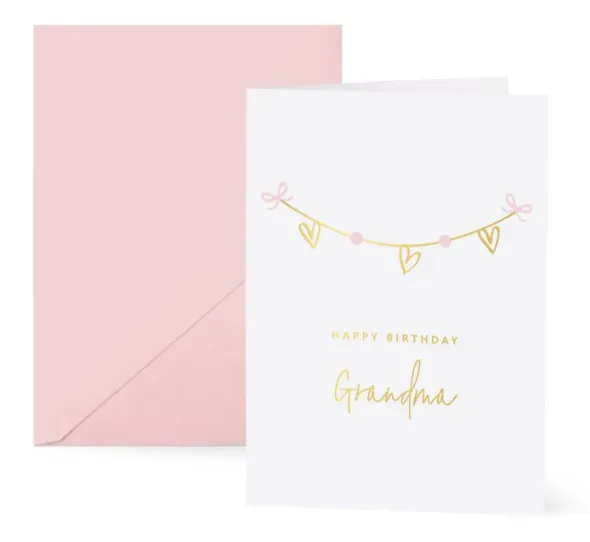 Happy Birthday Grandma Greeting Card