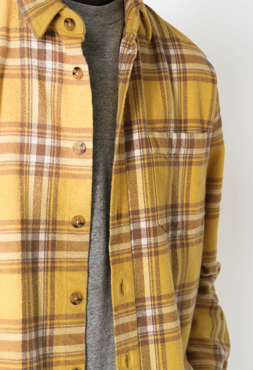 Hemi Oversized Shirt / Dune Check