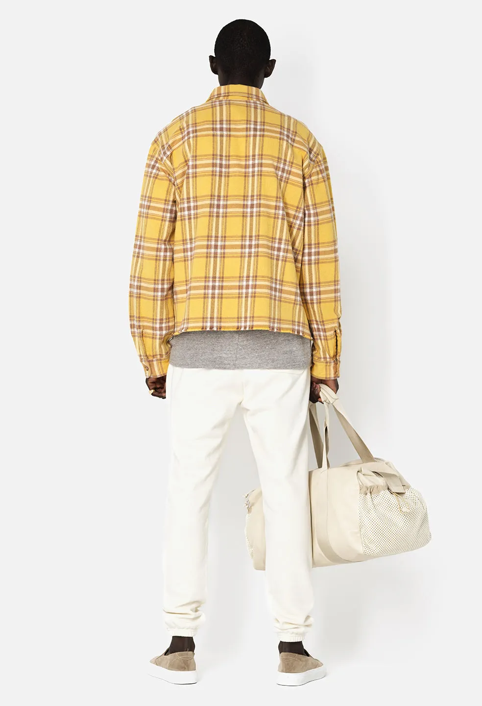 Hemi Oversized Shirt / Dune Check