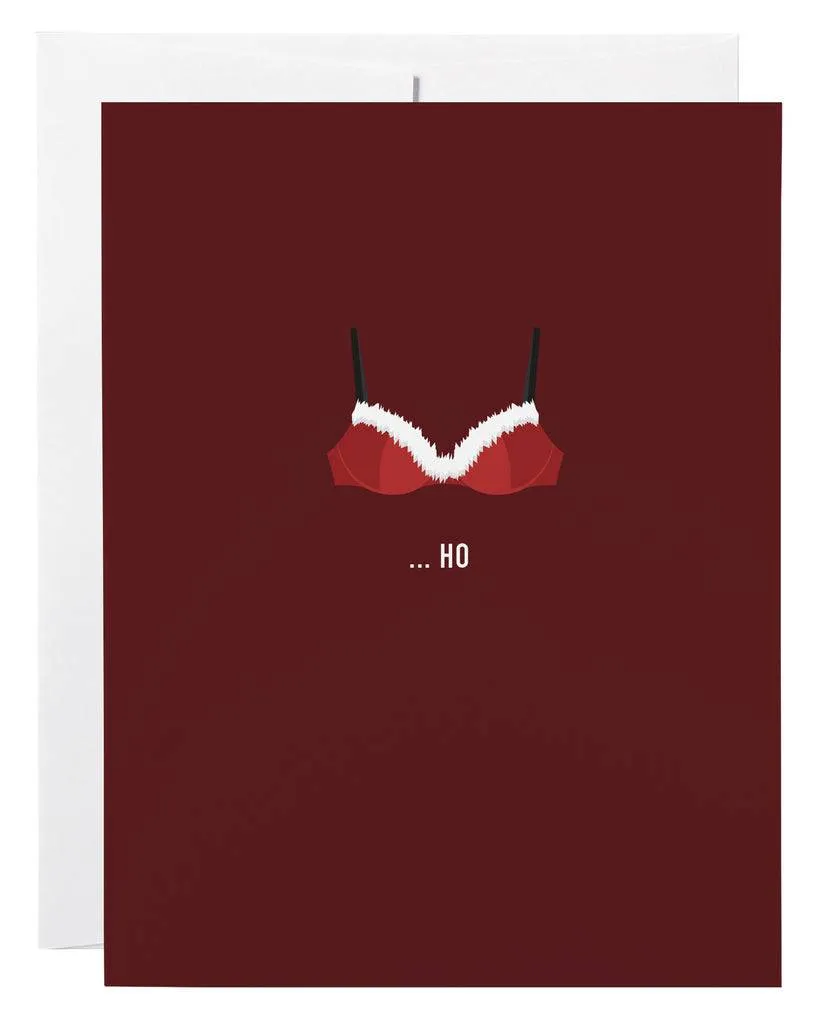 ...Ho! Santa Bra | Christmas Card (SALE)