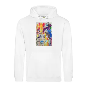 Hoodie "Painted Woman"