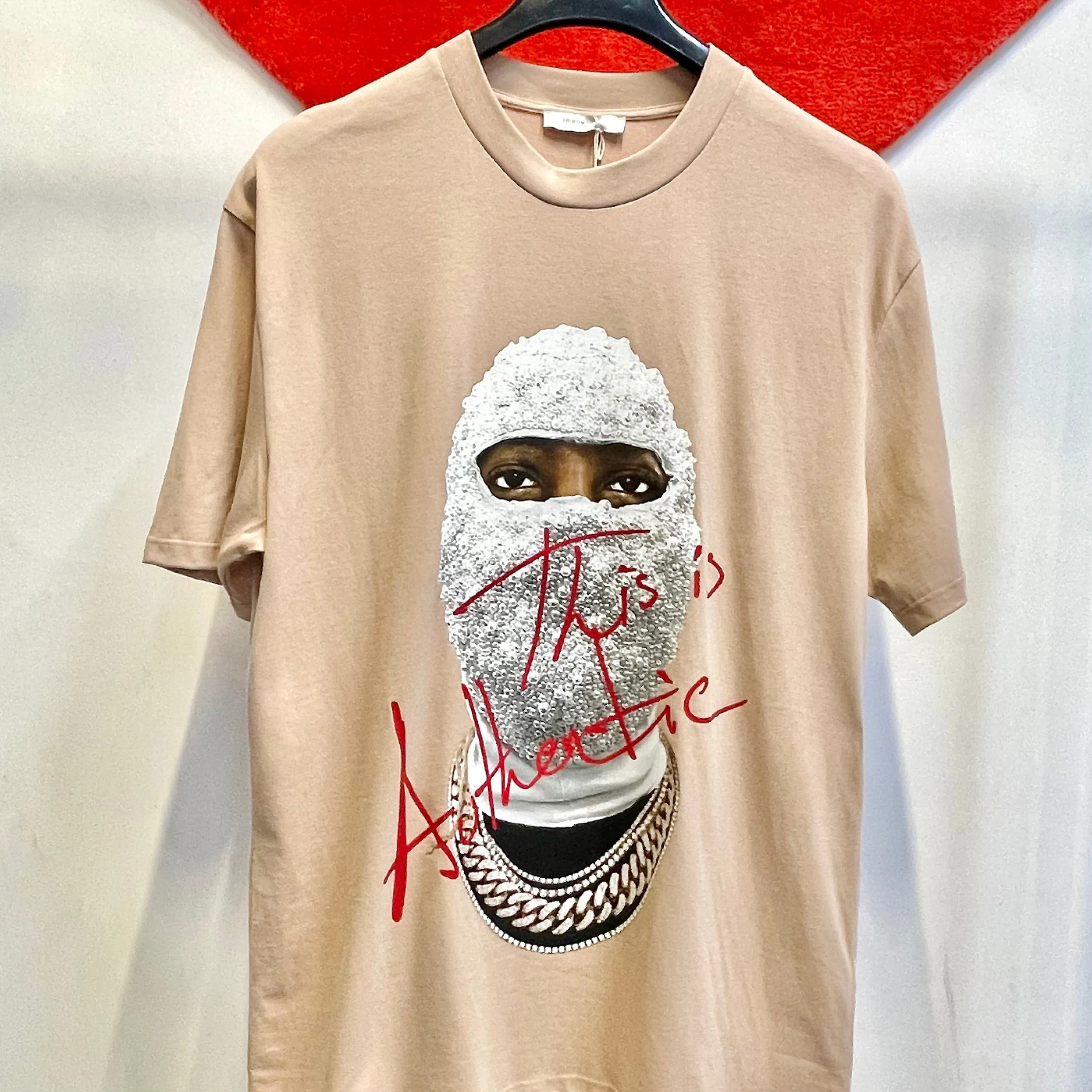 IH NOM UH NIT Paris Mask Authentic Tee Flesh NUS23297