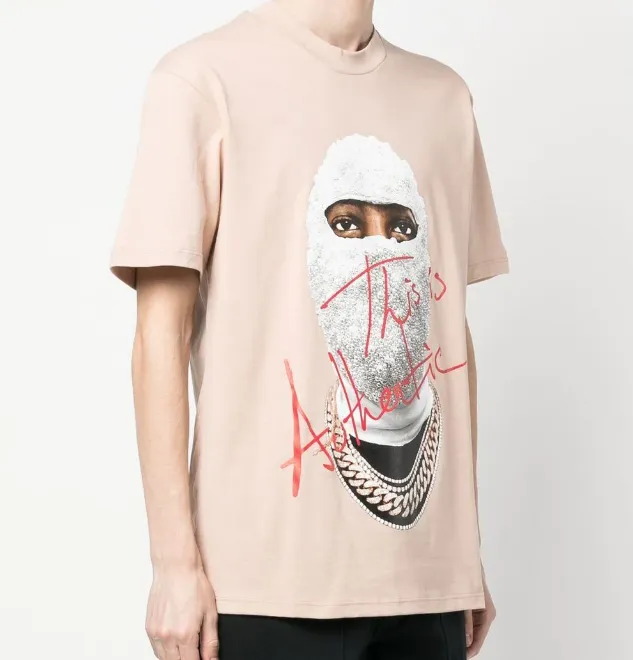 IH NOM UH NIT Paris Mask Authentic Tee Flesh NUS23297