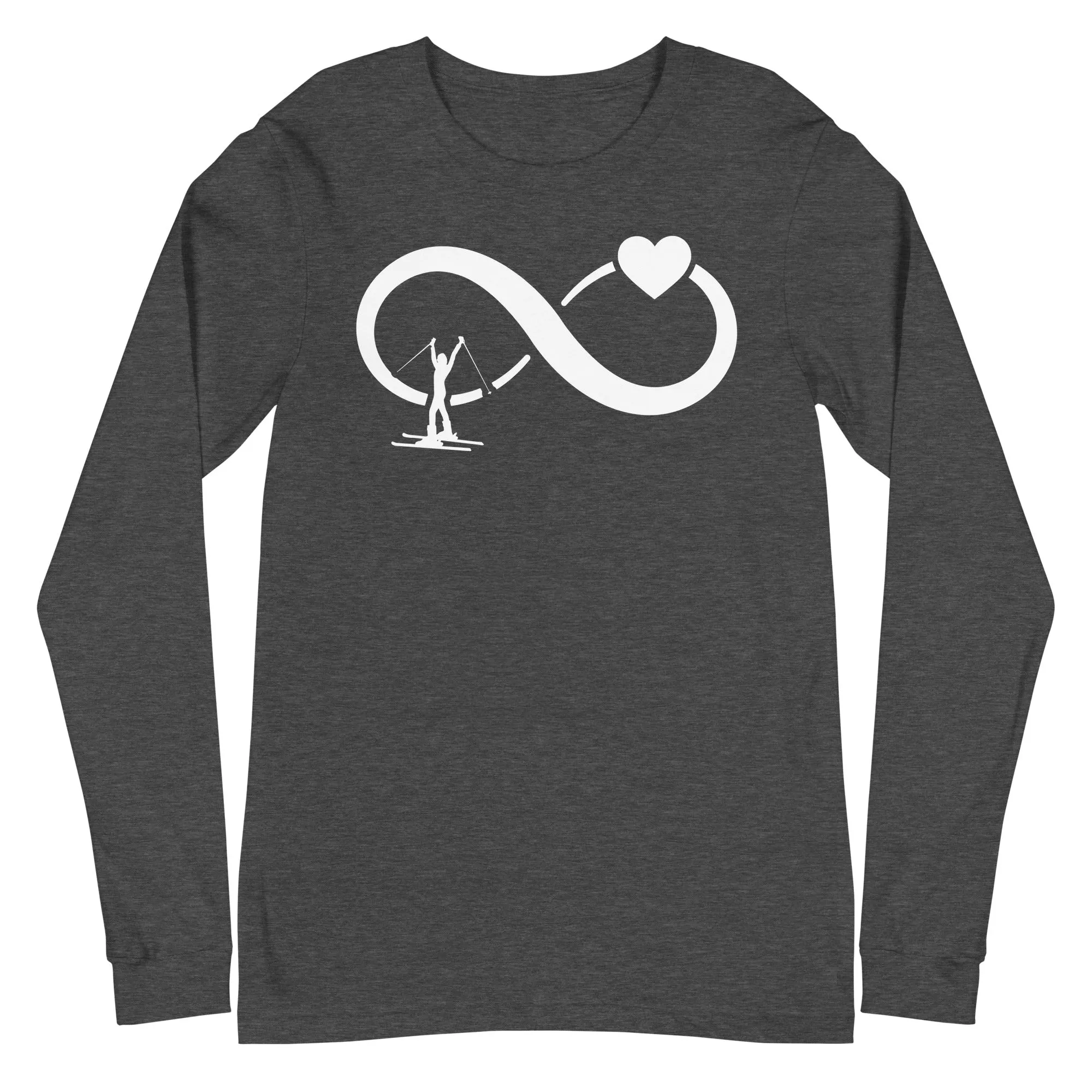 Infinity Heart and Skiing 1 - Longsleeve (Unisex)