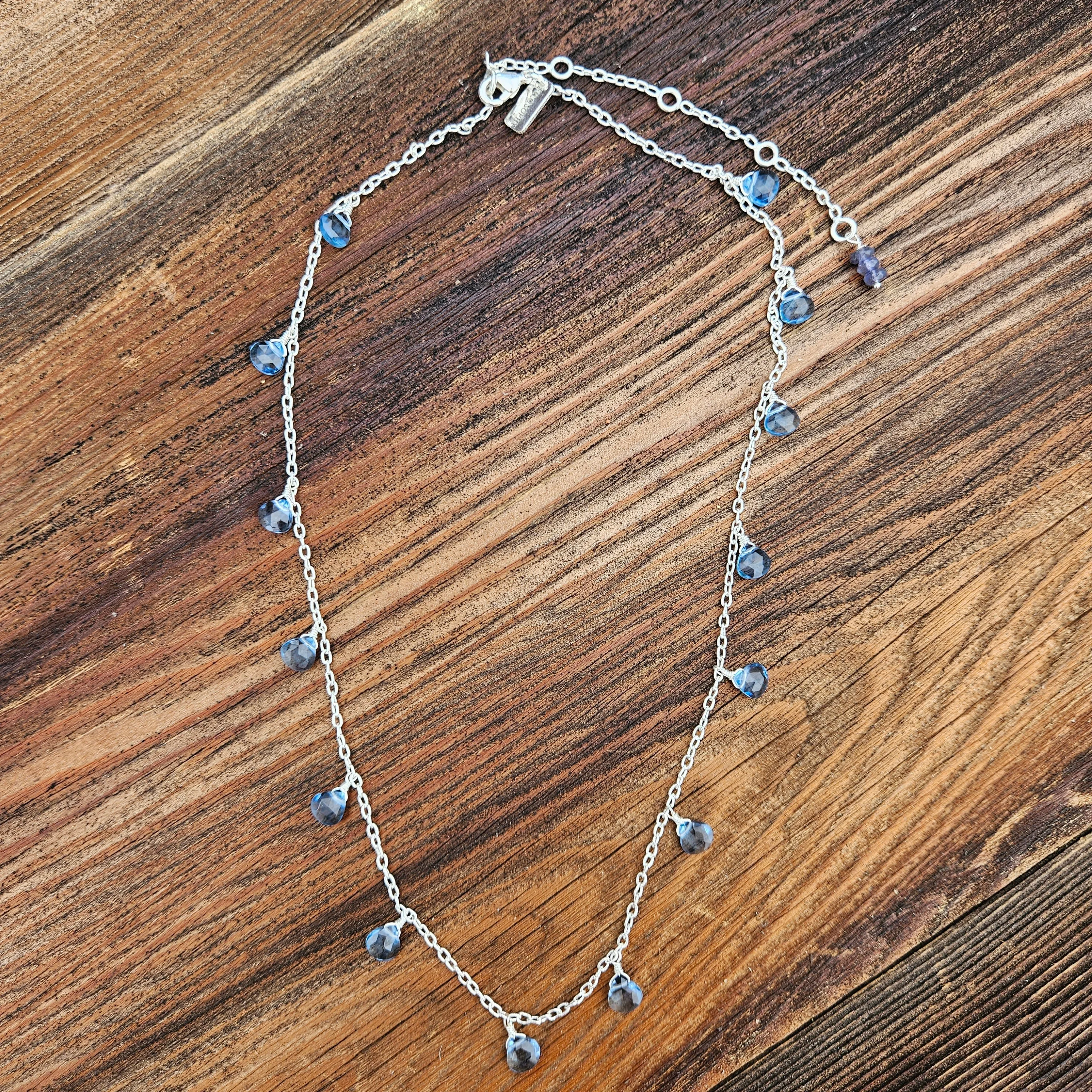 Iolite Starry Nights Necklace