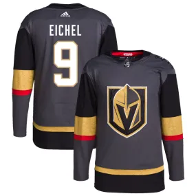 Jack Eichel Vegas Golden Knights adidas Alternate Authentic Pro Jersey - Gray