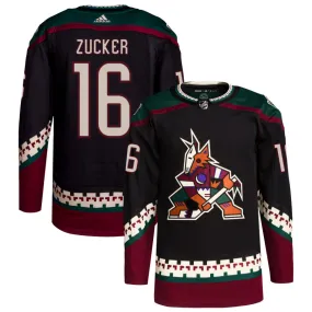 Jason Zucker Arizona Coyotes adidas Home Primegreen Authentic Pro Jersey - Black