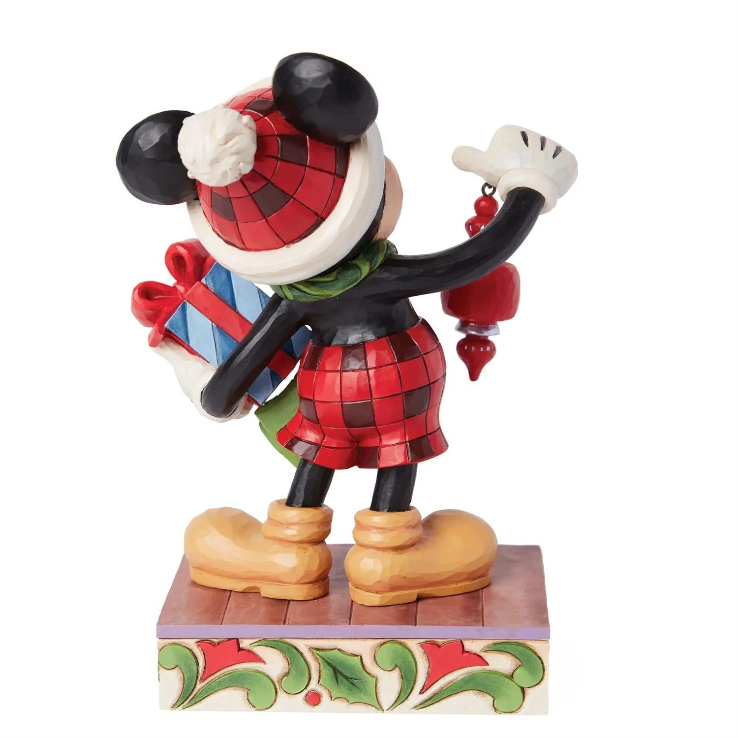 Jim Shore Disney Traditions Mickey Mouse Holiday Limited Edition Figurine - Christmas Magic