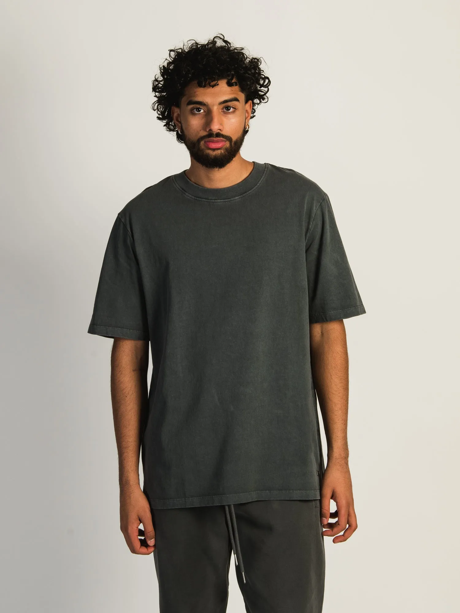 KOLBY OVERSIZED PREMIUM TEE - ASH GREY