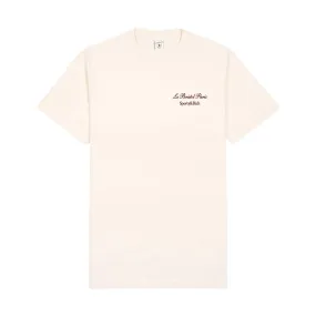   Le Bristol Paris Faubourg Tee 'Cream Merlot'