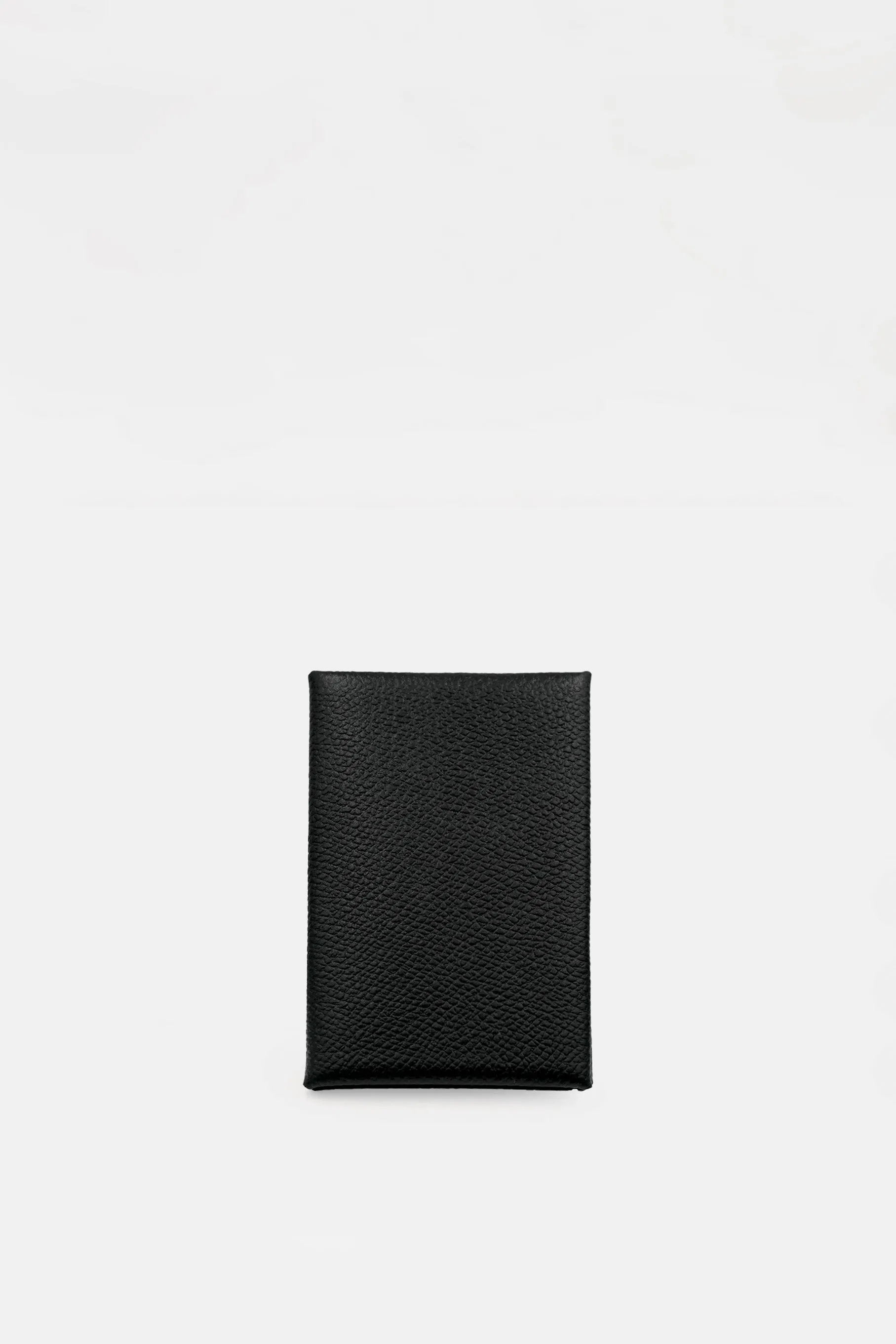 Leather Card Holder, Black