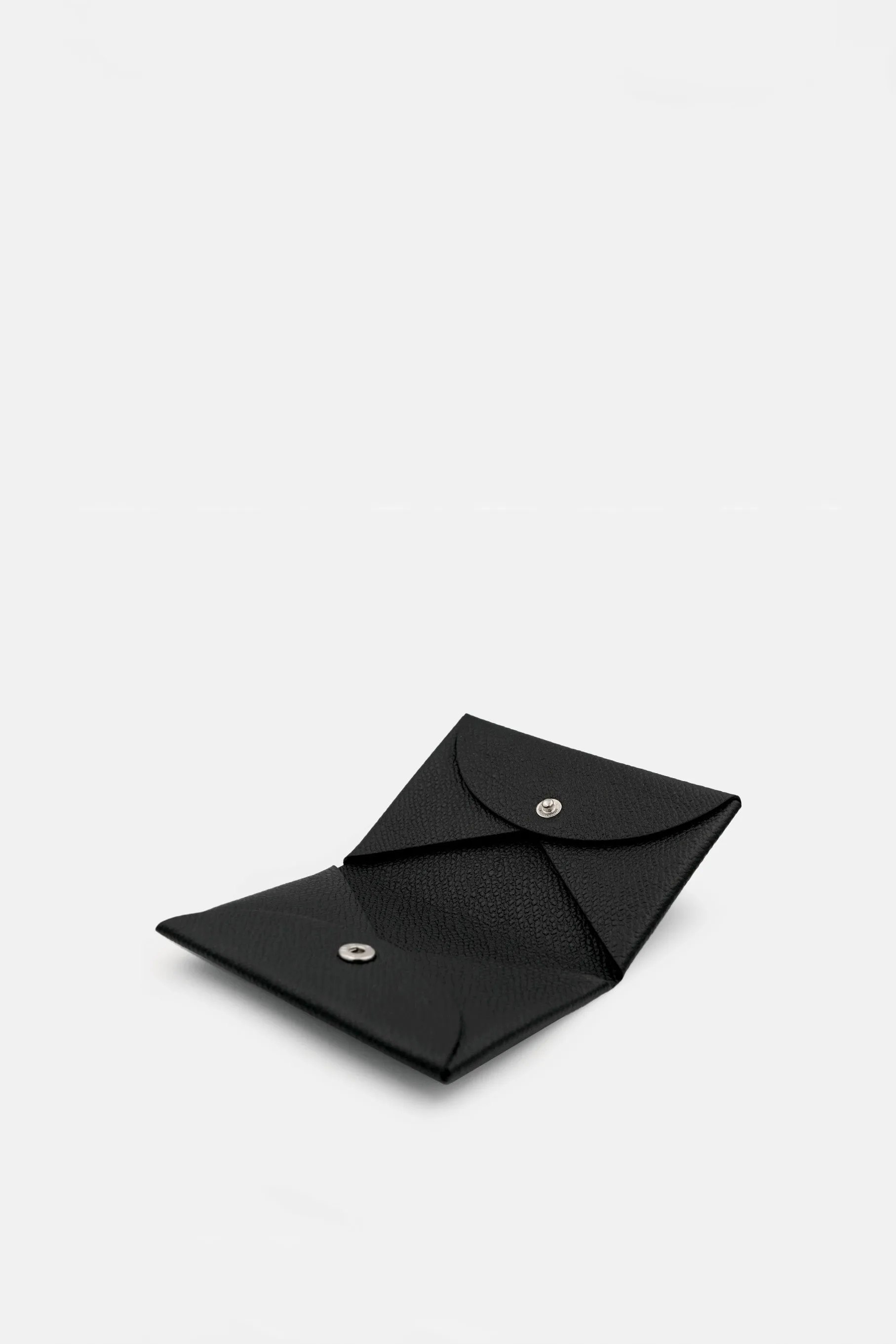 Leather Card Holder, Black