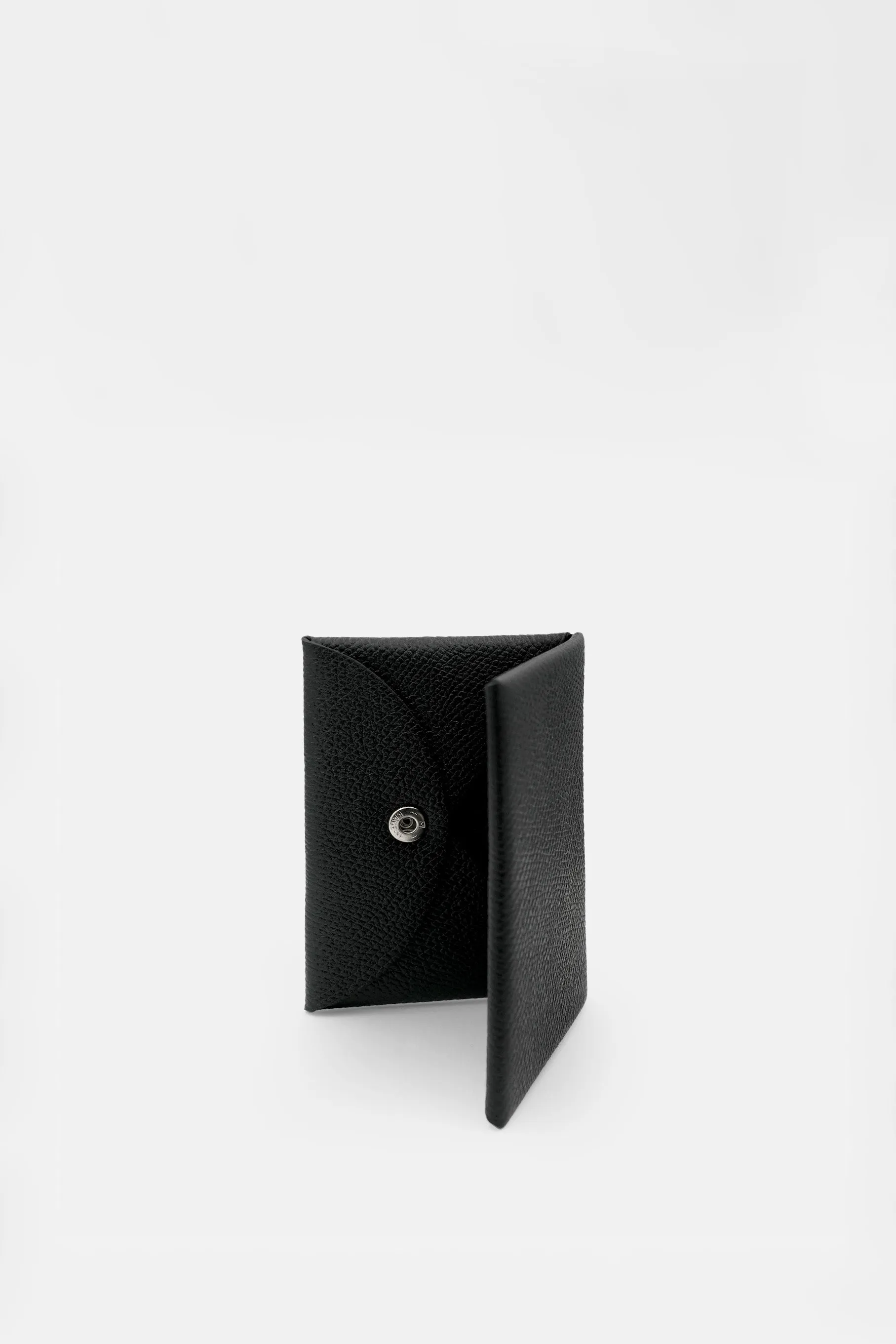 Leather Card Holder, Black