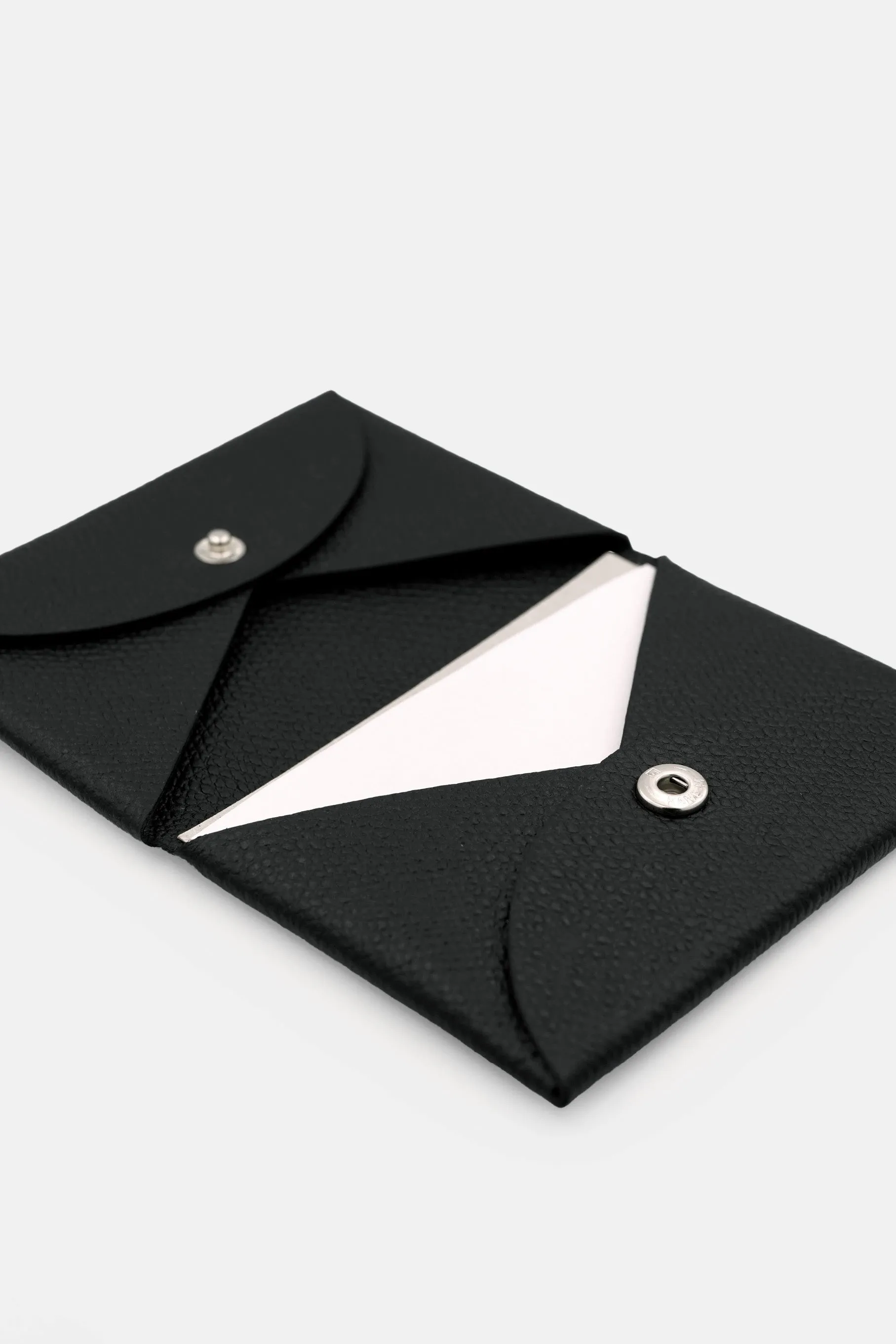 Leather Card Holder, Black