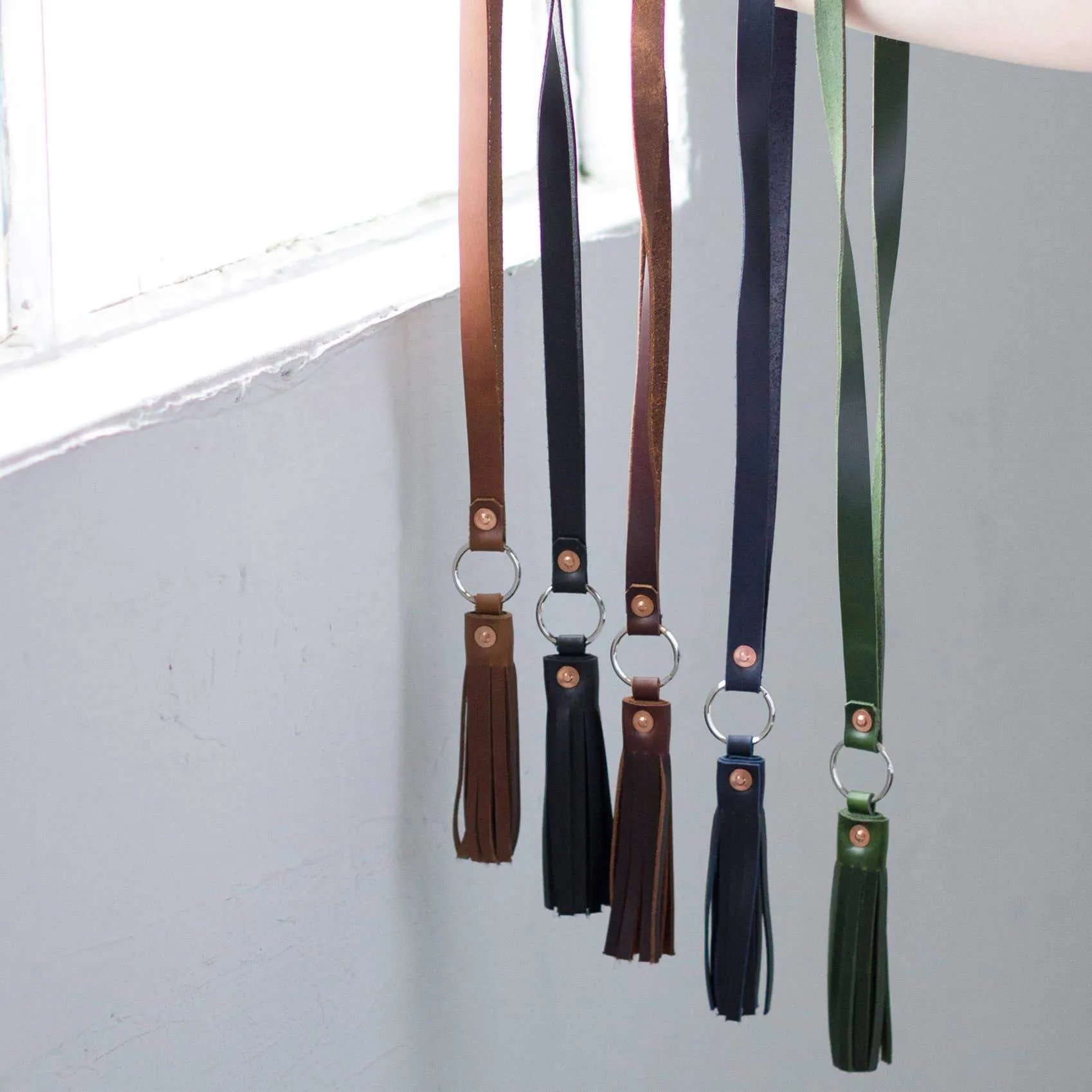 Leather Lanyard Tassle