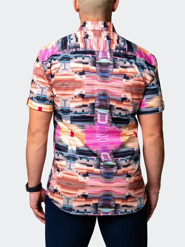 Maceoo Shirt - Galileo Glitch Multi