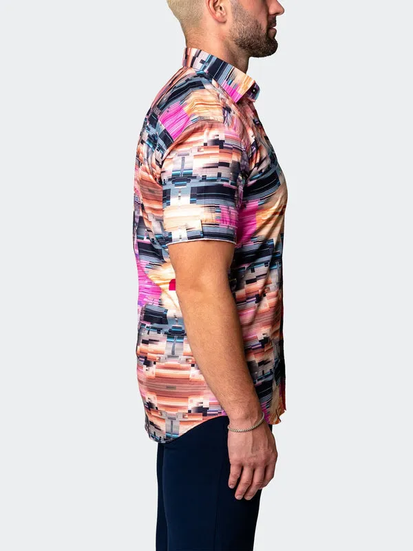 Maceoo Shirt - Galileo Glitch Multi