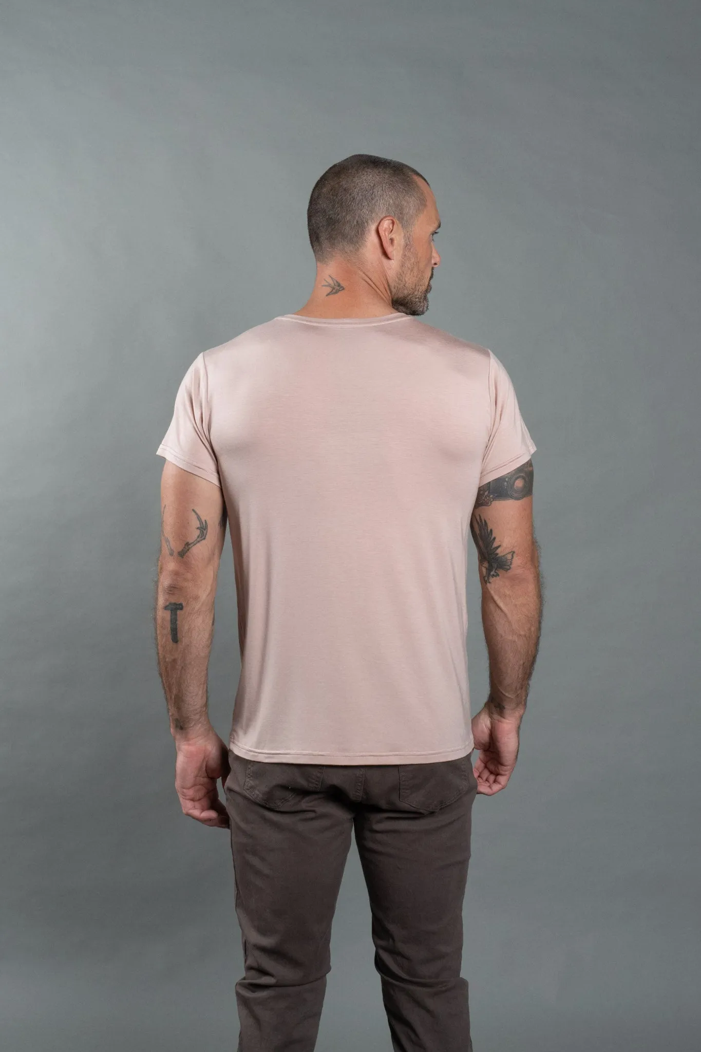 Men's Modal Crew Neck Tee