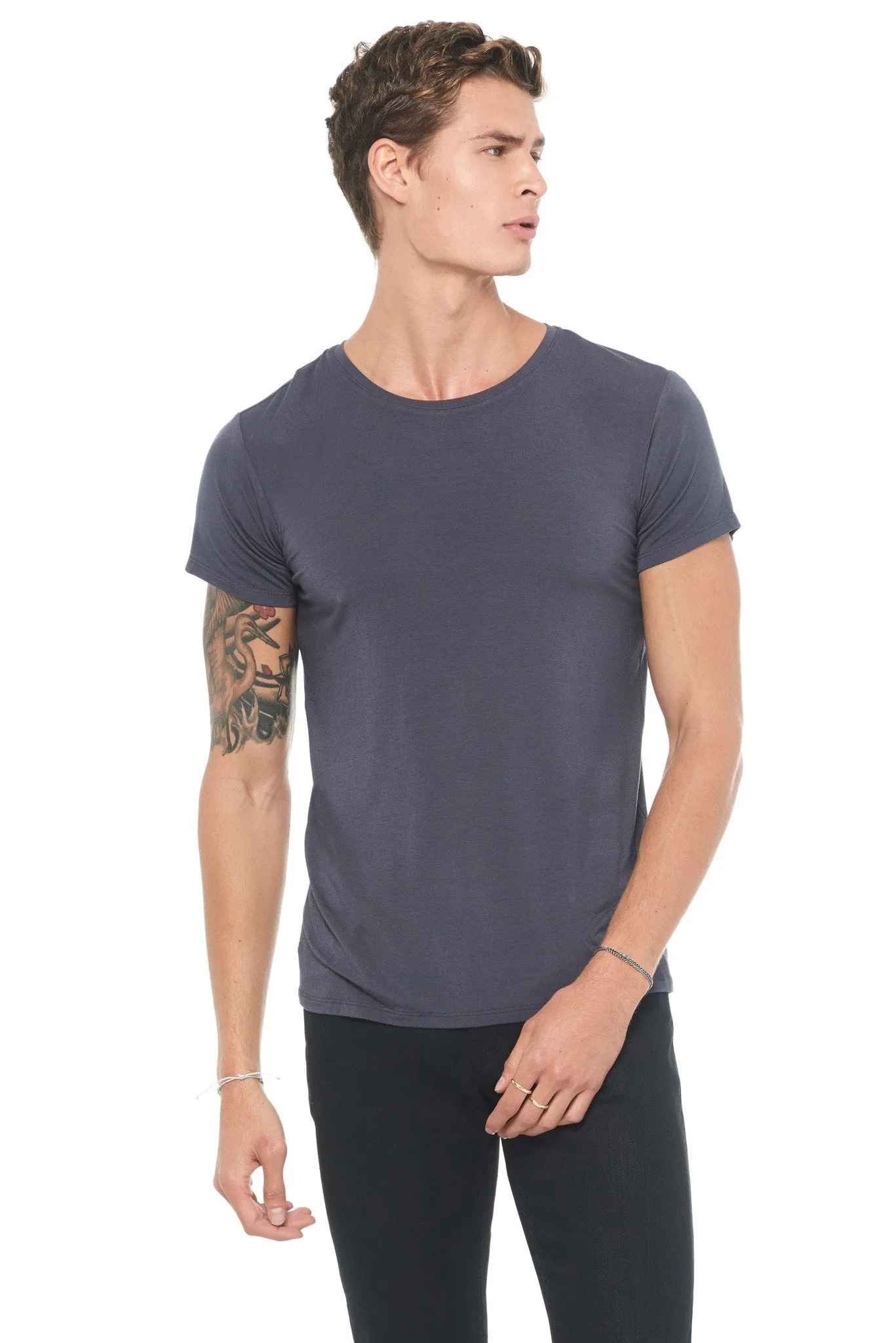 Men's Modal Crew Neck Tee