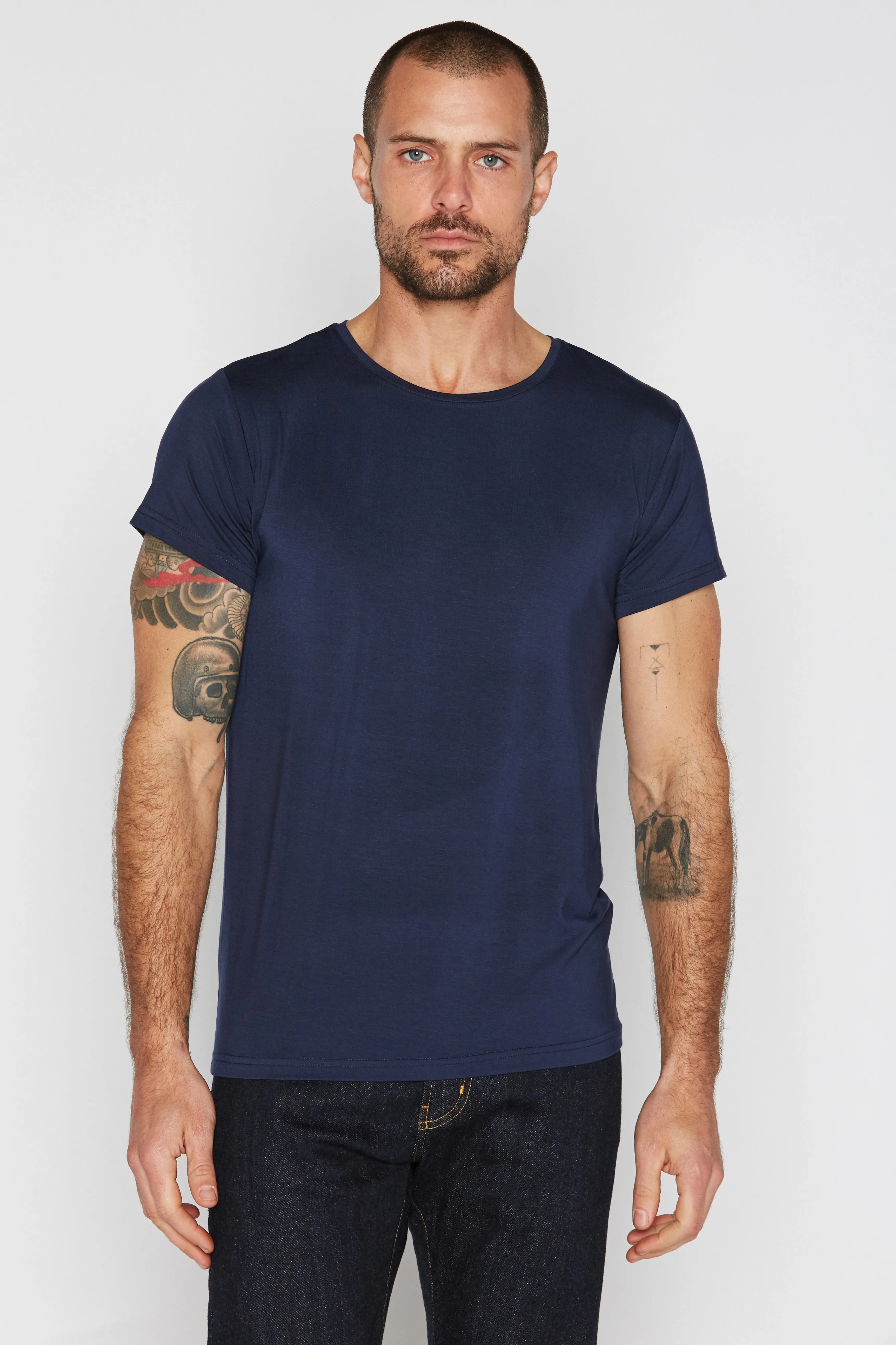 Men's Modal Crew Neck Tee