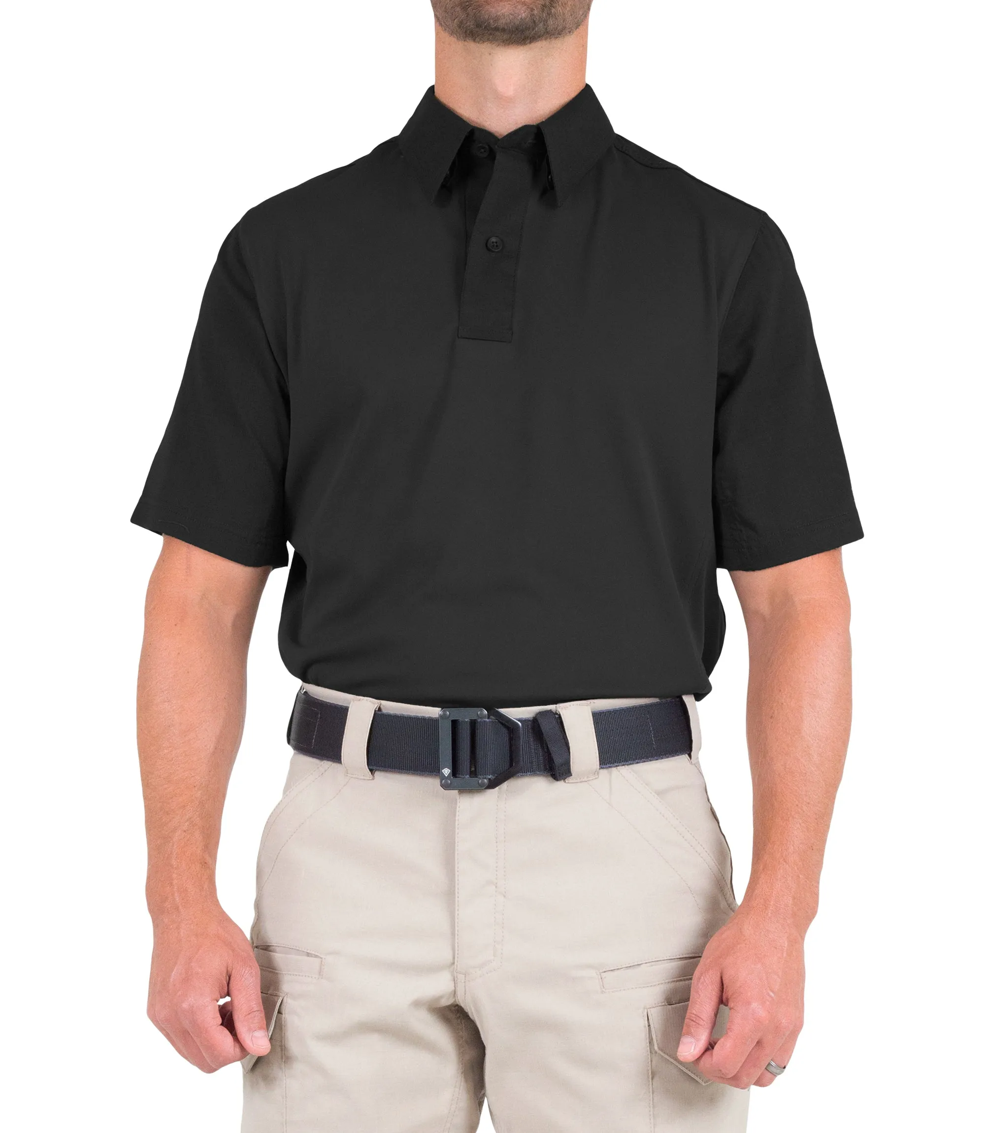 Men's V2 Pro Performance Short Sleeve Shirt / Black