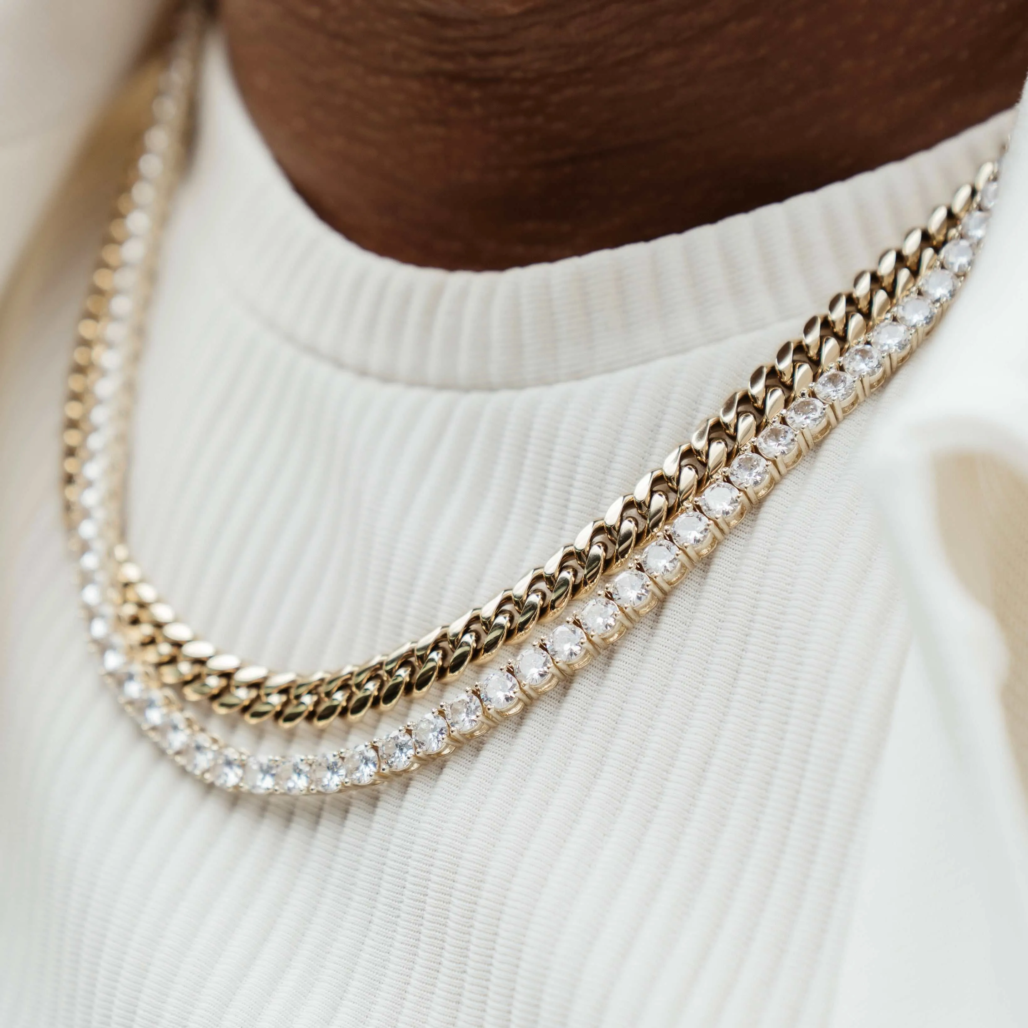 Miami Cuban Link Chain in Yellow Gold - 8mm