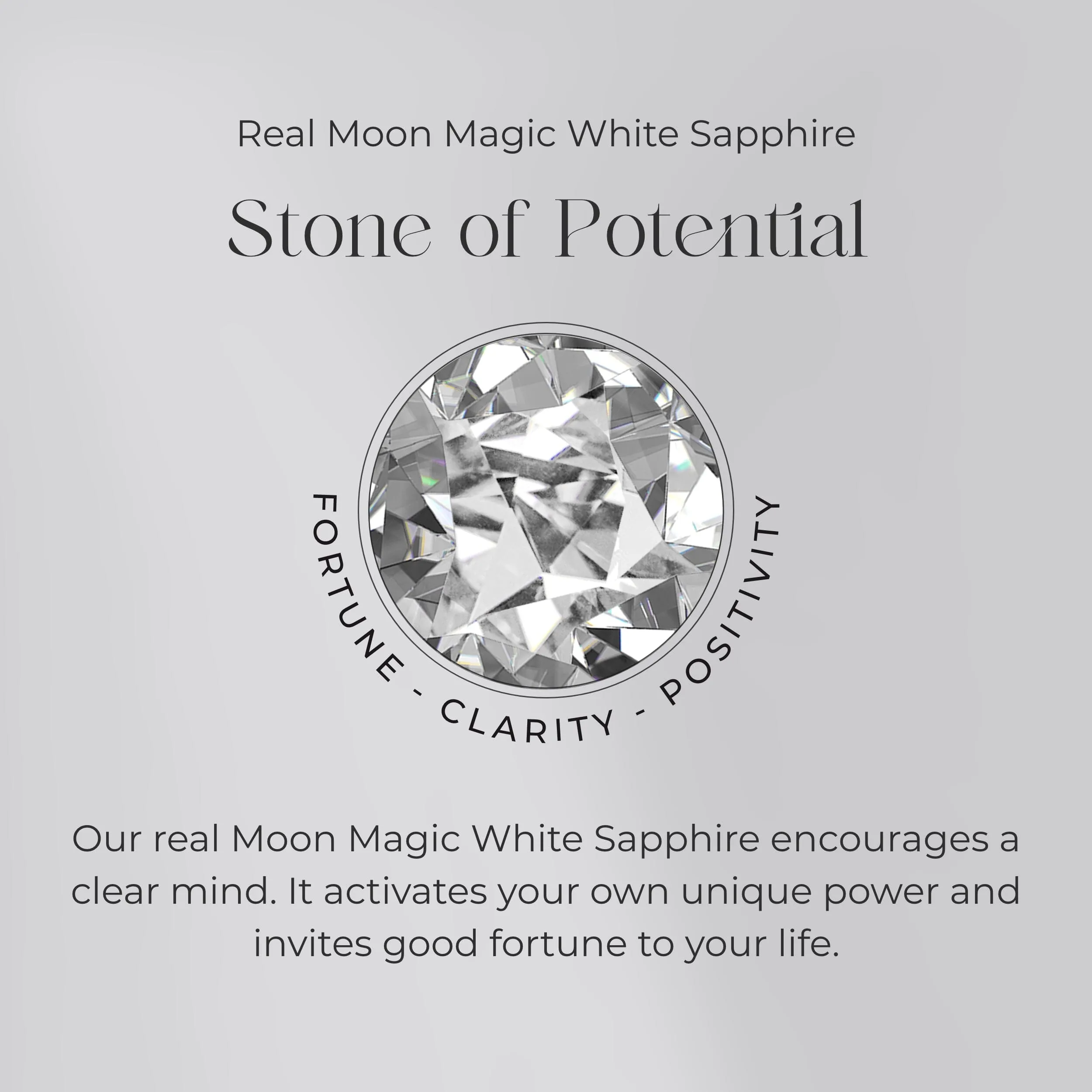 Moonstone Ring - Stardust Band