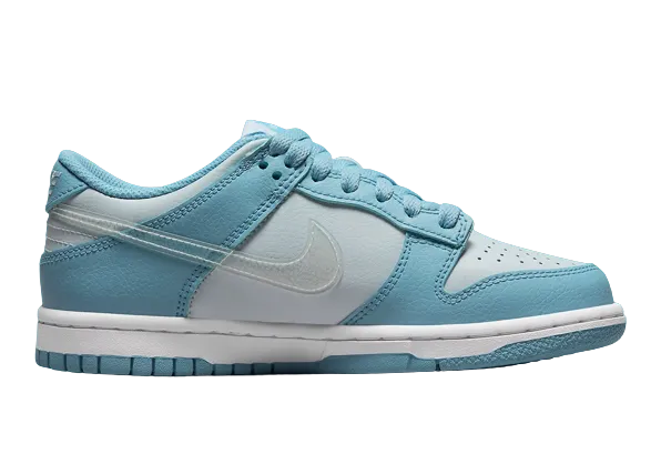 Nike Dunk Low Clear Blue Swoosh (GS) Women's