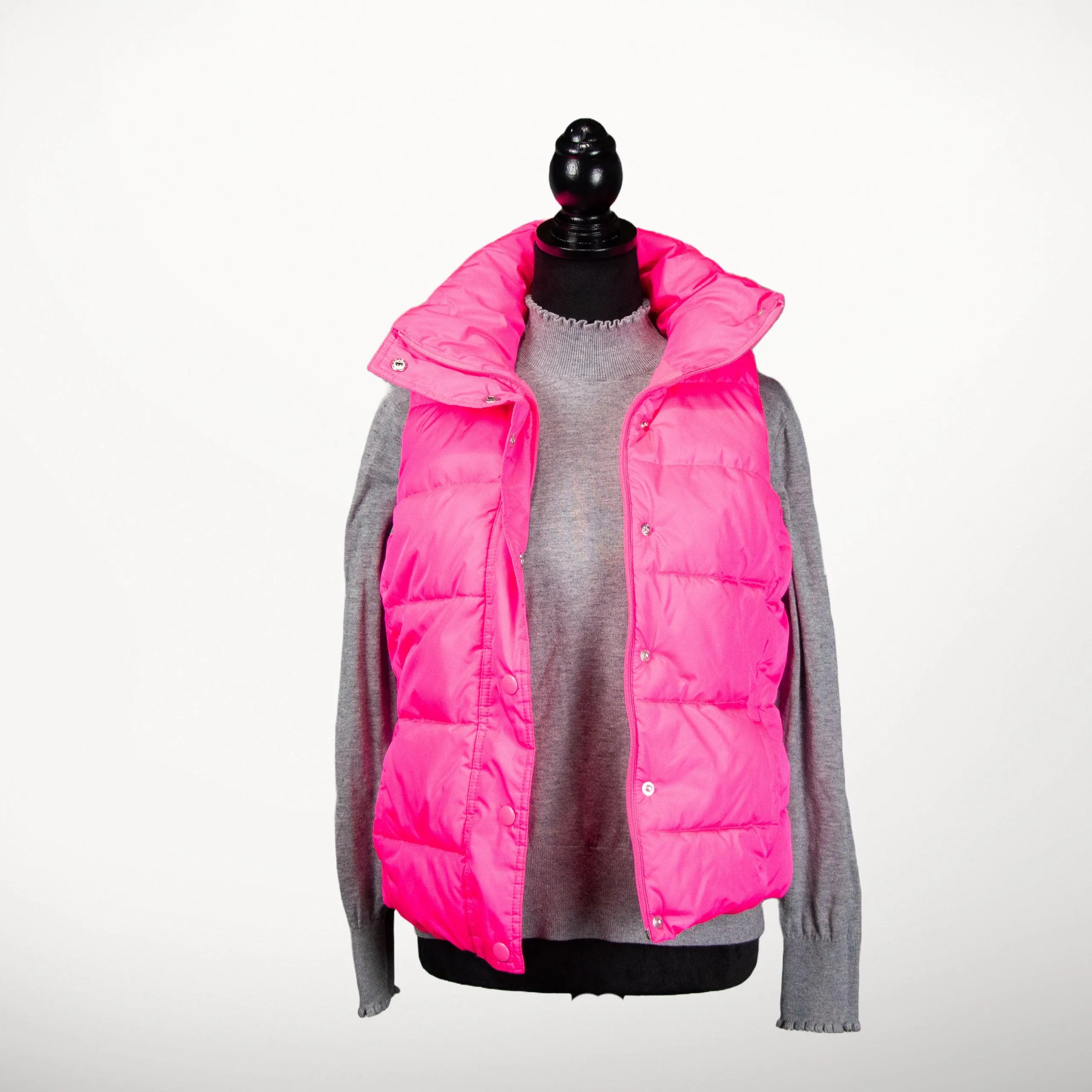 Old Navy Pink Puffer Vest