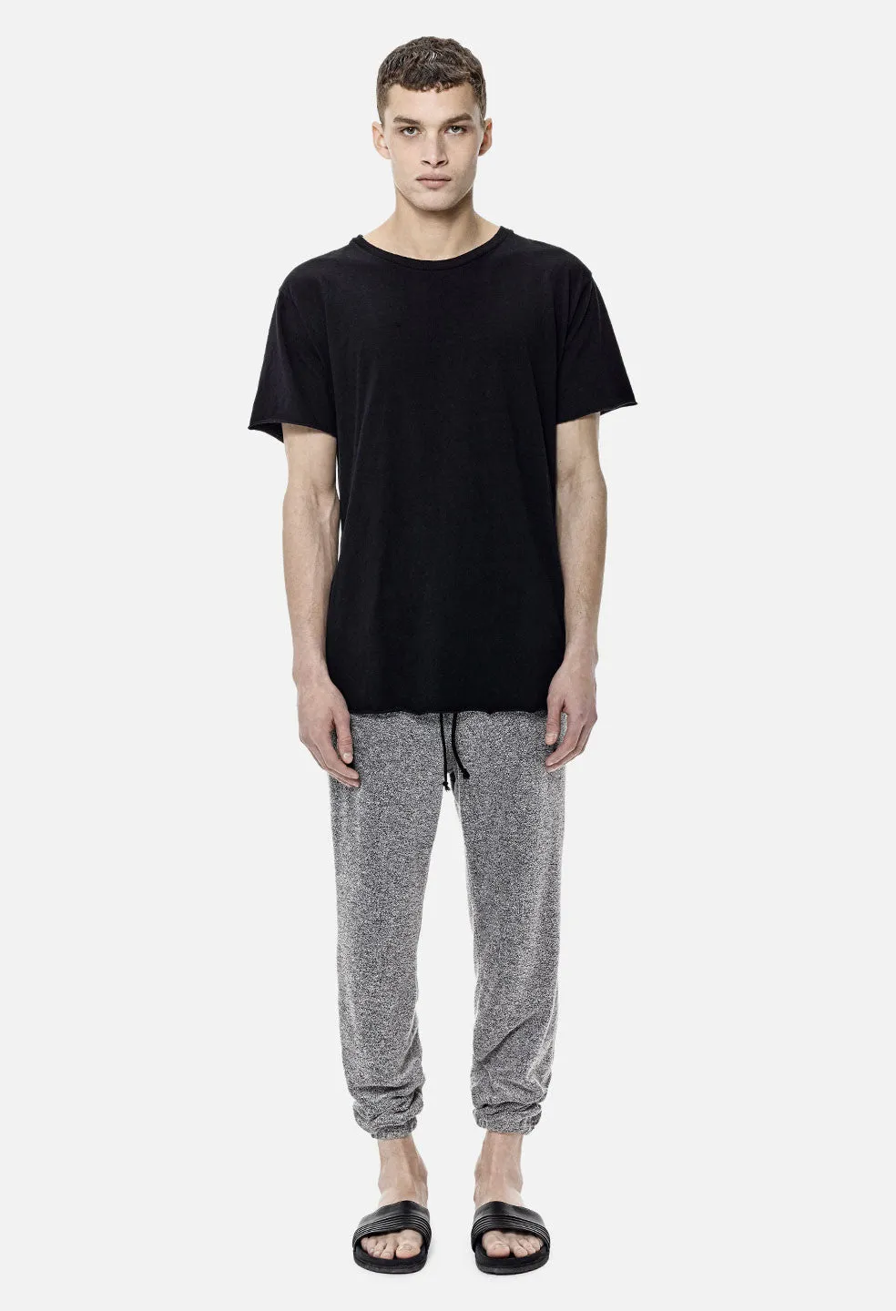 Oversized Sweatpants / Pile Black