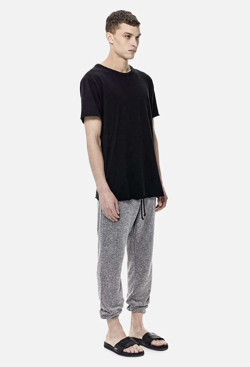 Oversized Sweatpants / Pile Black