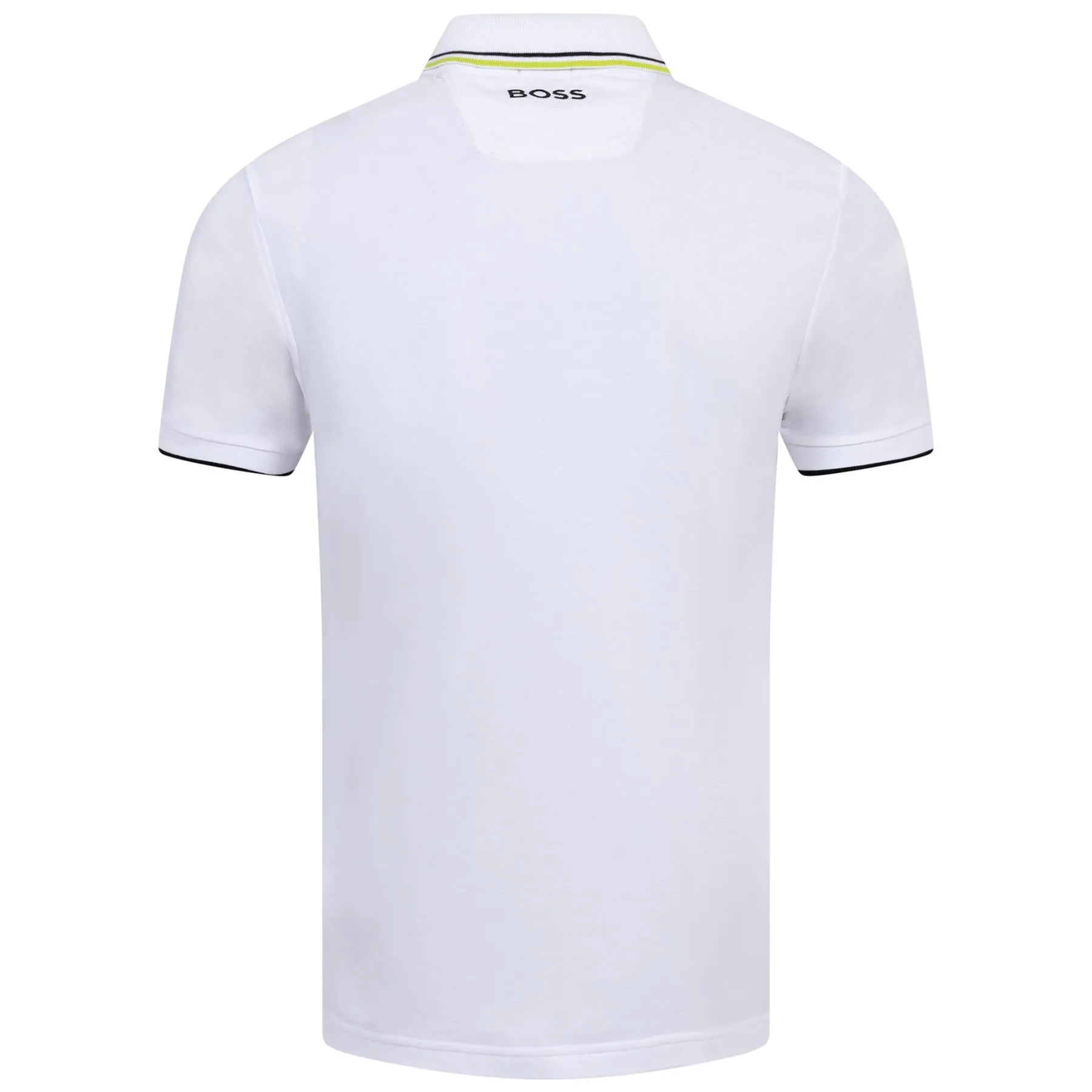 Paddy Pro Cotton Jersey Regular Fit Polo Natural White - W23