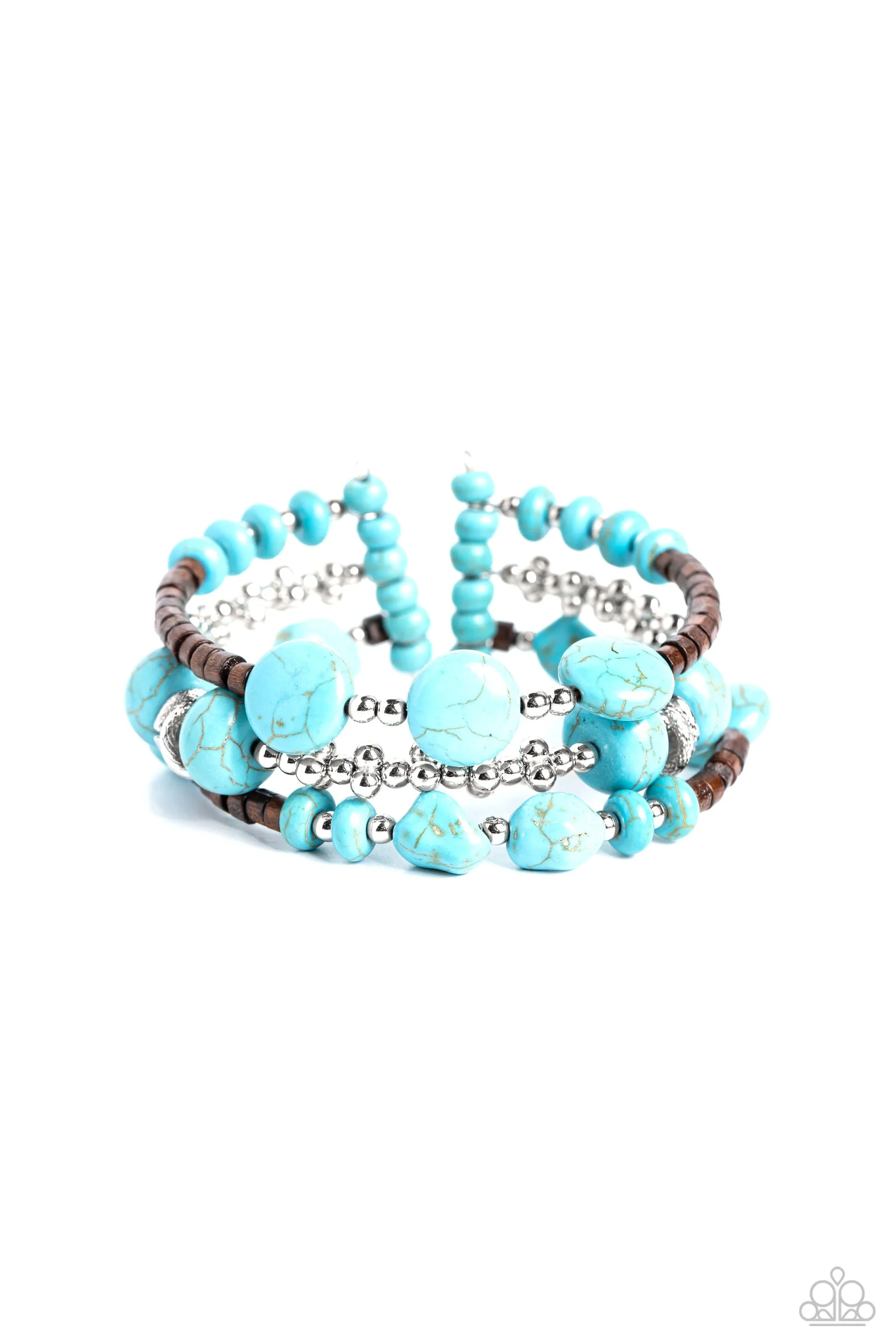 Paparazzi Operation Outdoors Blue Bracelet