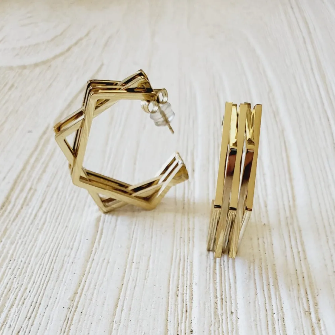 Pentagono Earrings