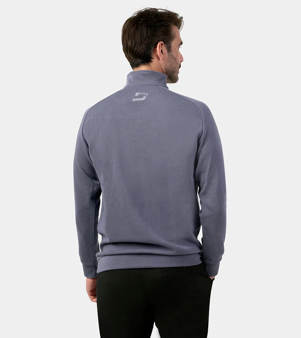 PLAYERS KNITTED MIDLAYER - DENIM