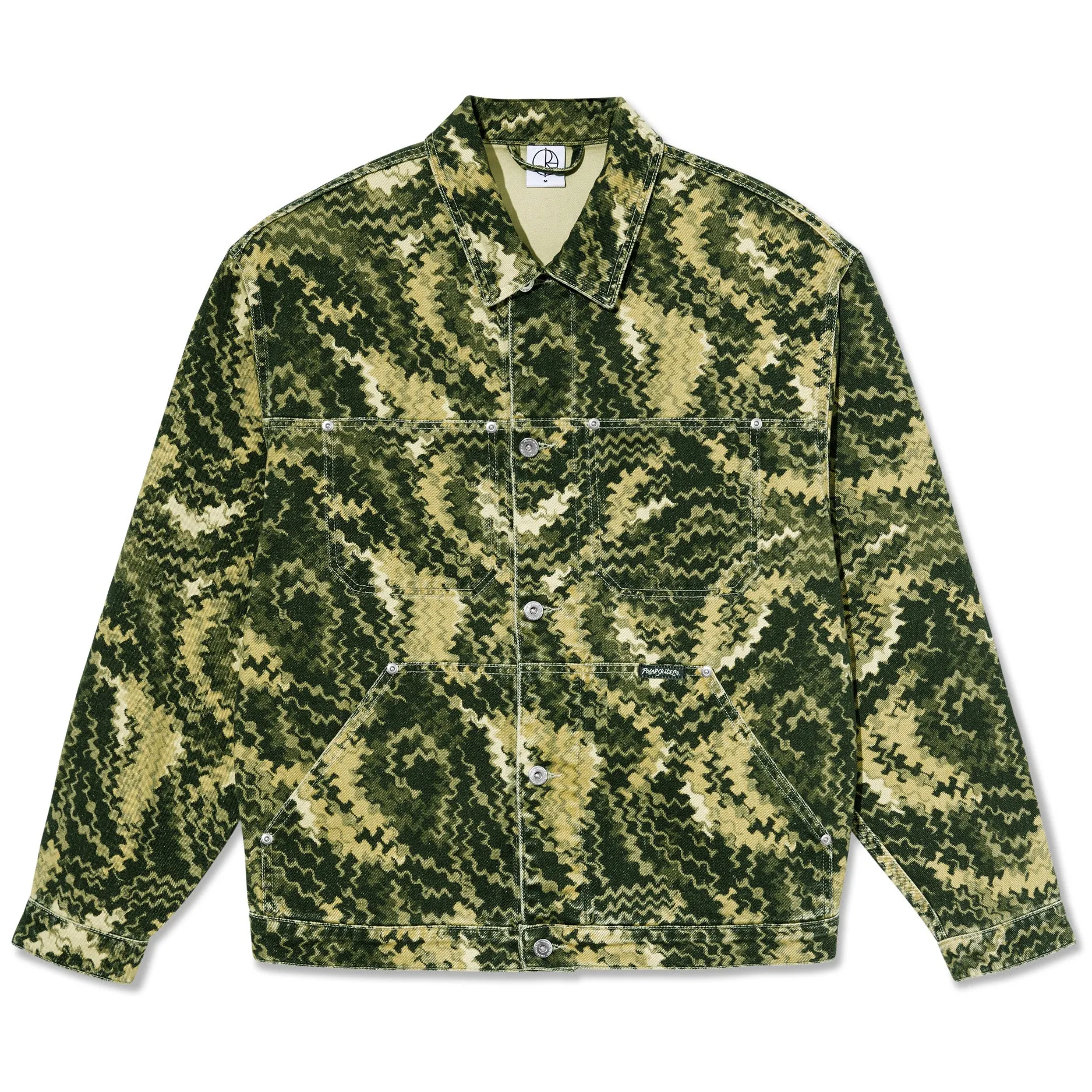 Polar Skate Co. Patrik Jacket Green Camo