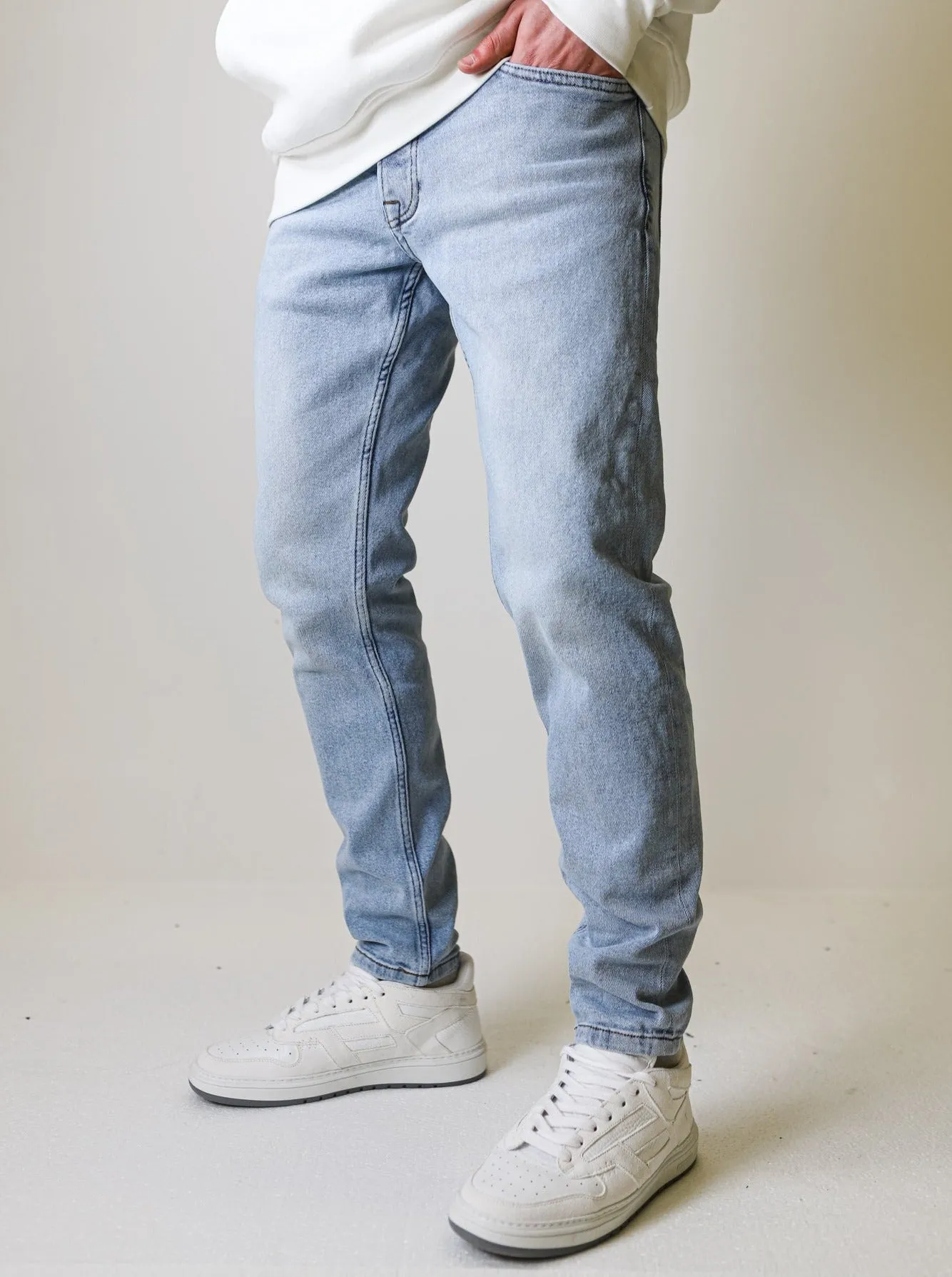 Premium Basic Light Blue Jeans