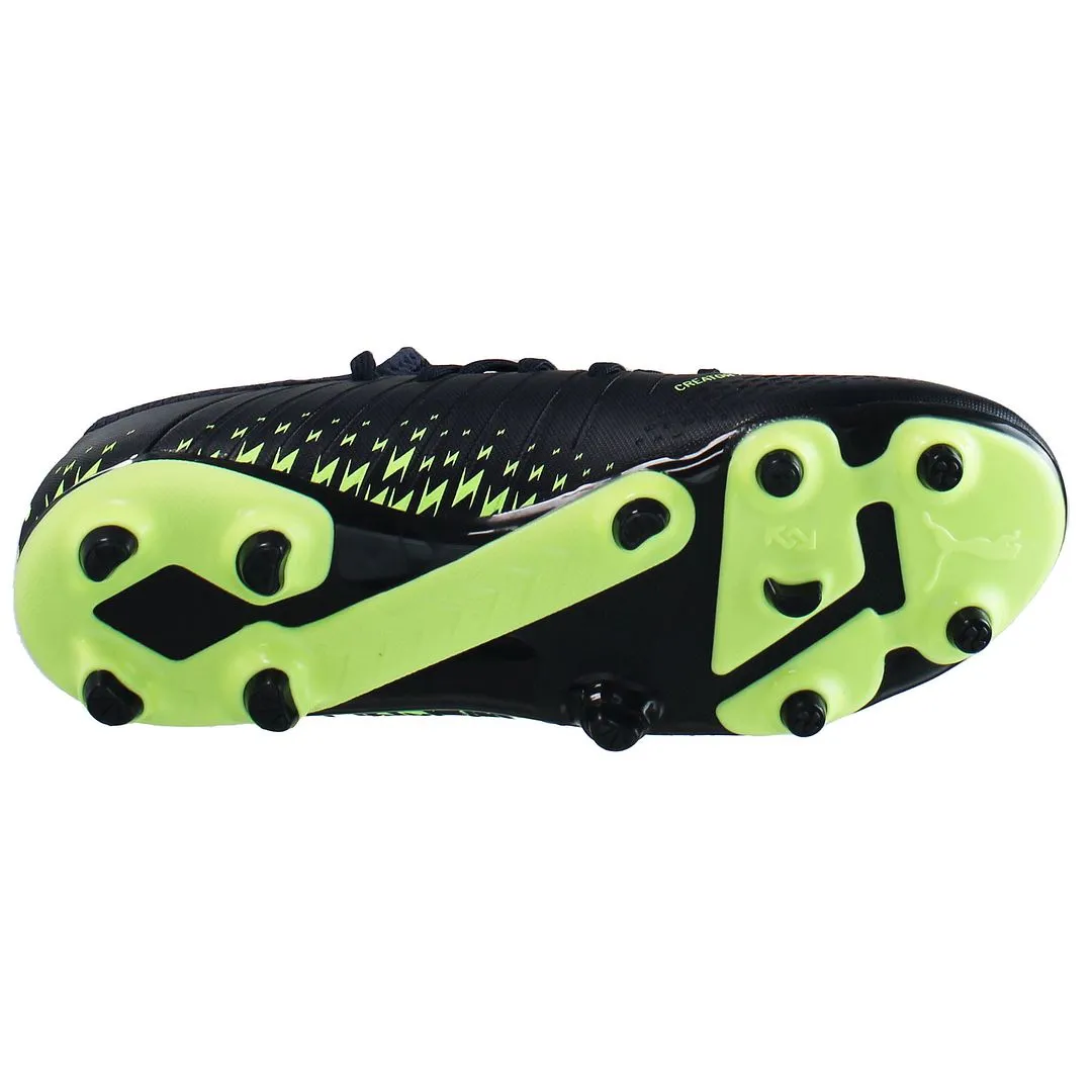 Puma Future 4.4 FG/AG Black Kids Football Boots