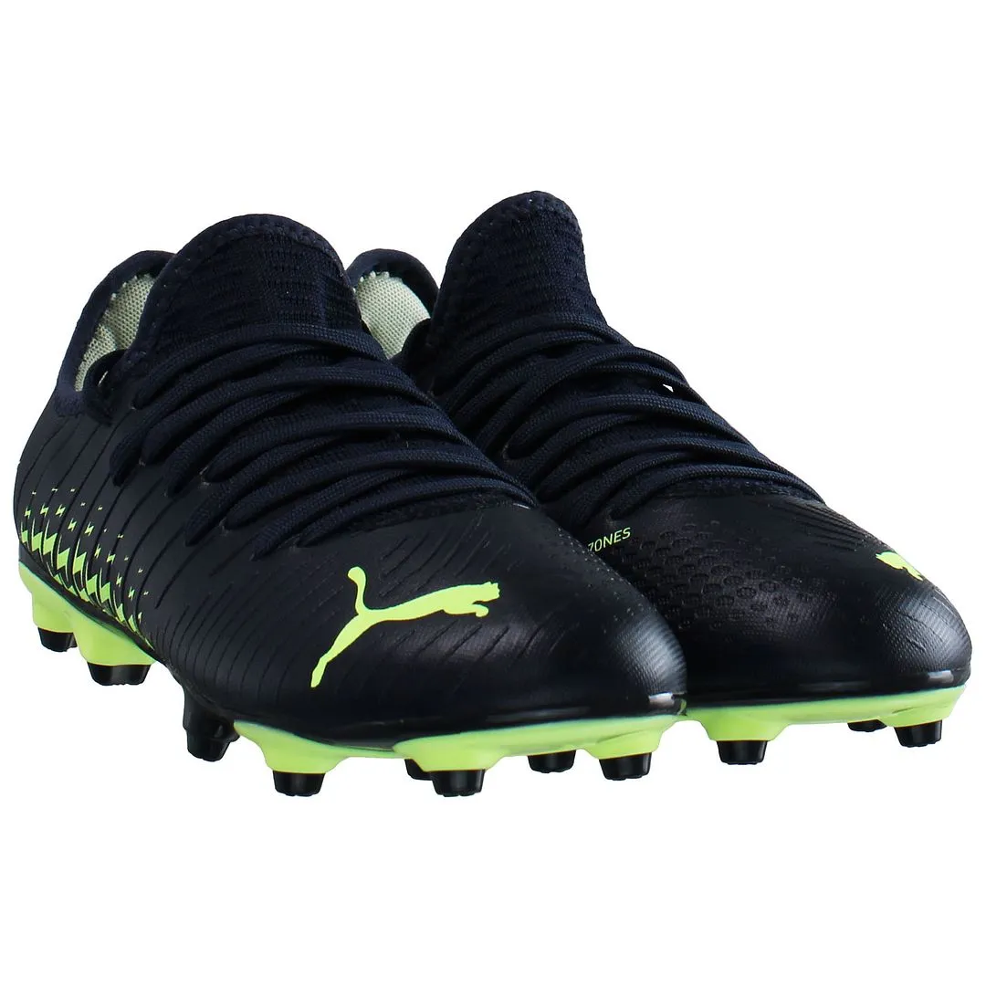 Puma Future 4.4 FG/AG Black Kids Football Boots