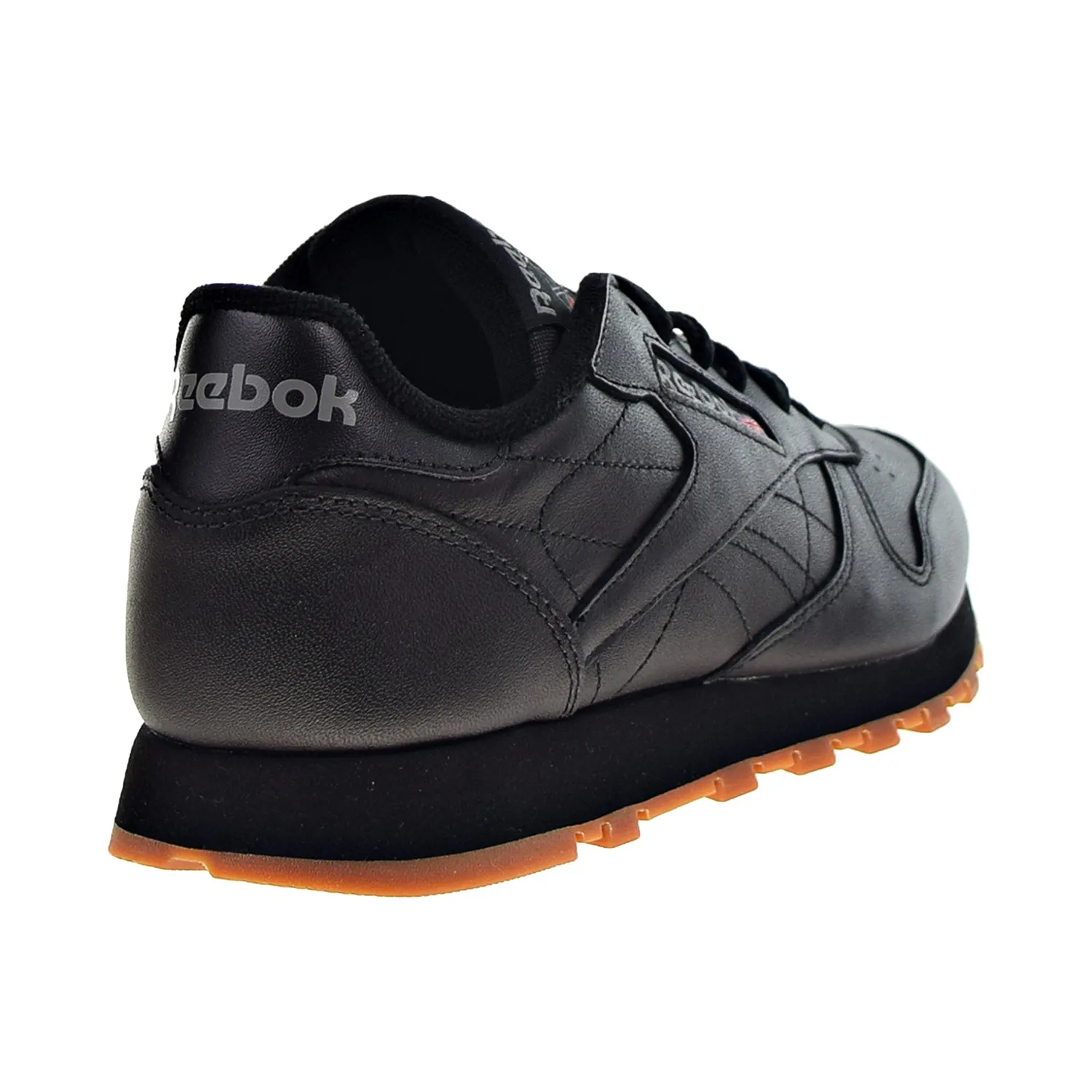 Reebok Classic Leather Women's Shoes Black-Gum