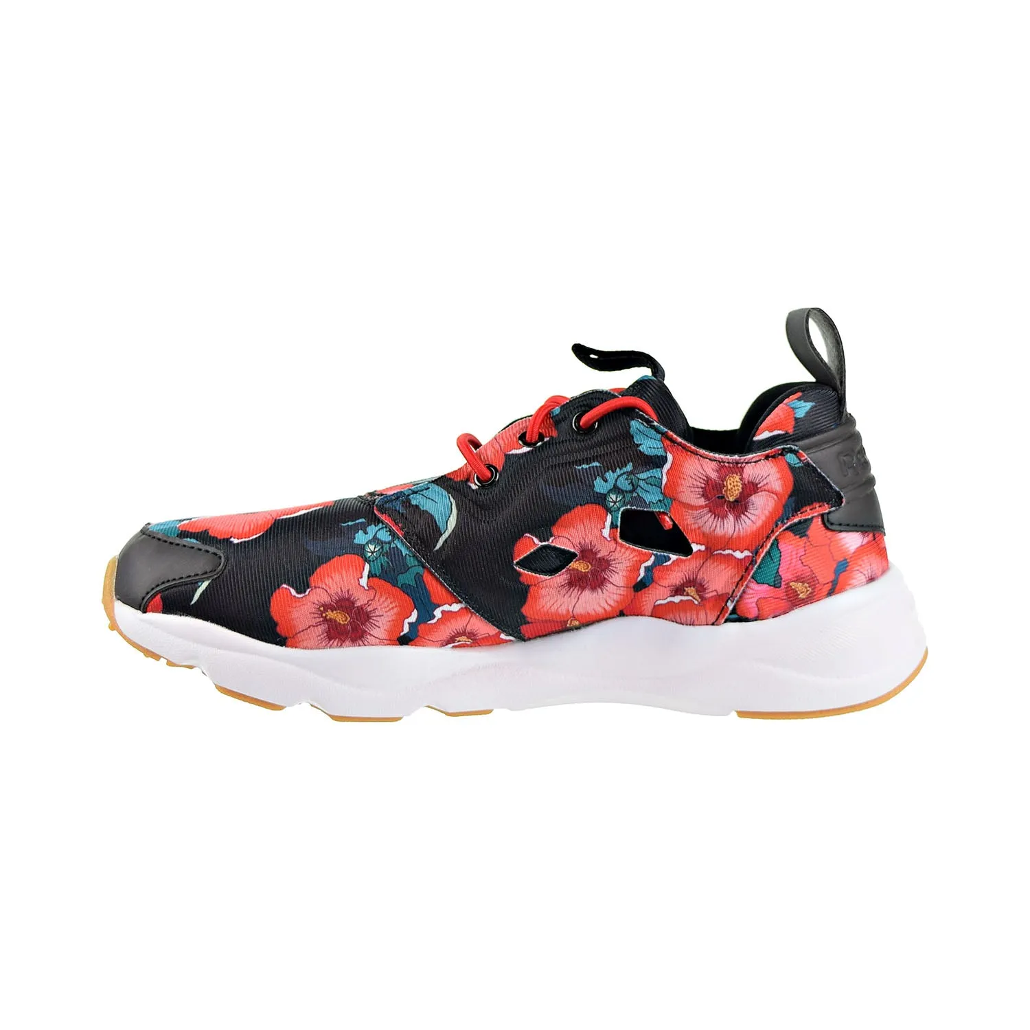 Reebok Furylite FG Women's Shoes Black/Scarlet/White