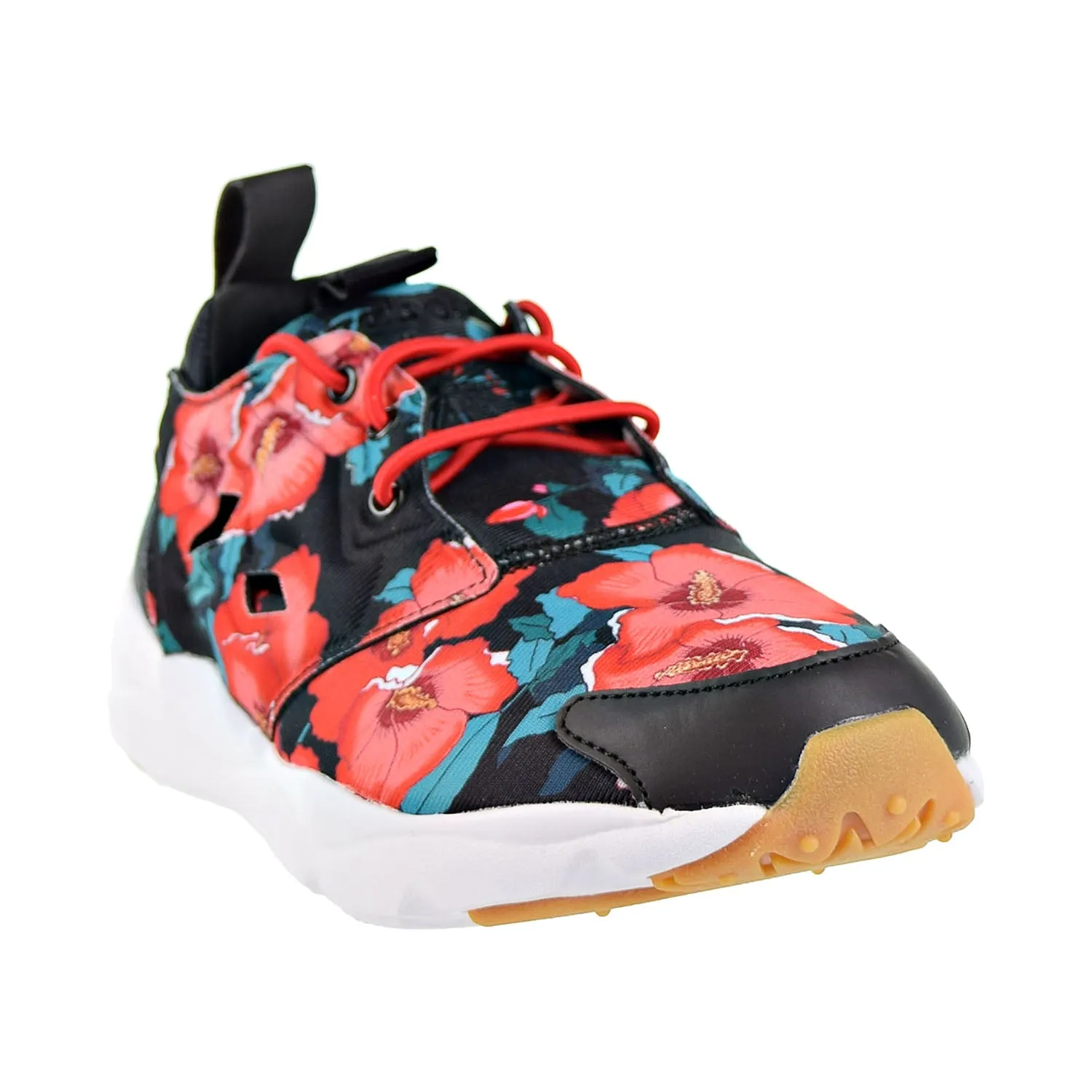 Reebok Furylite FG Women's Shoes Black/Scarlet/White