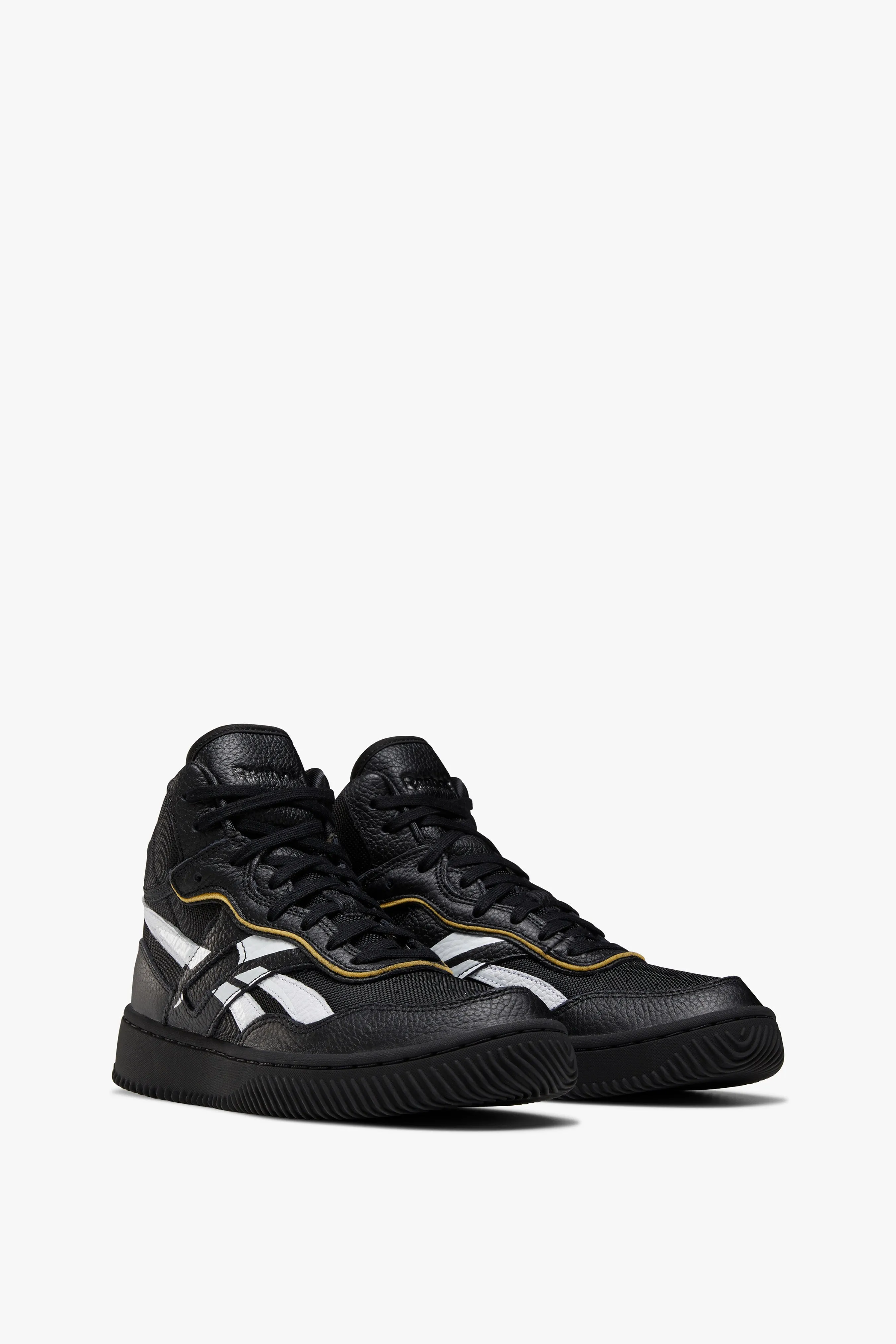 Reebok x VB Dual Court Mid Sneaker in Black White