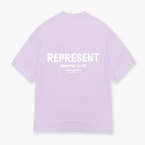 Represent Owners Club Logo Tee Lilac