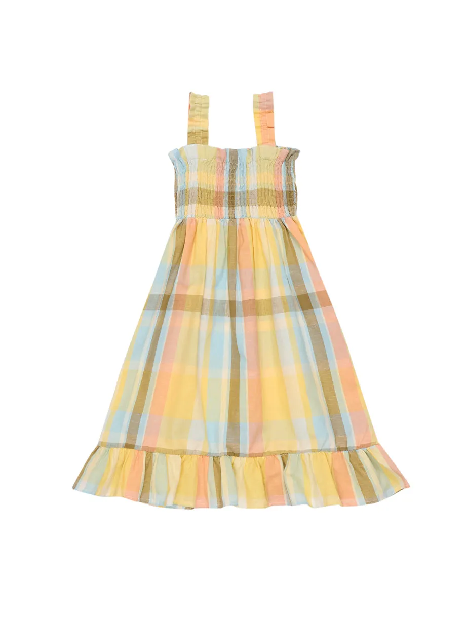 Roberta Check Kids Dress