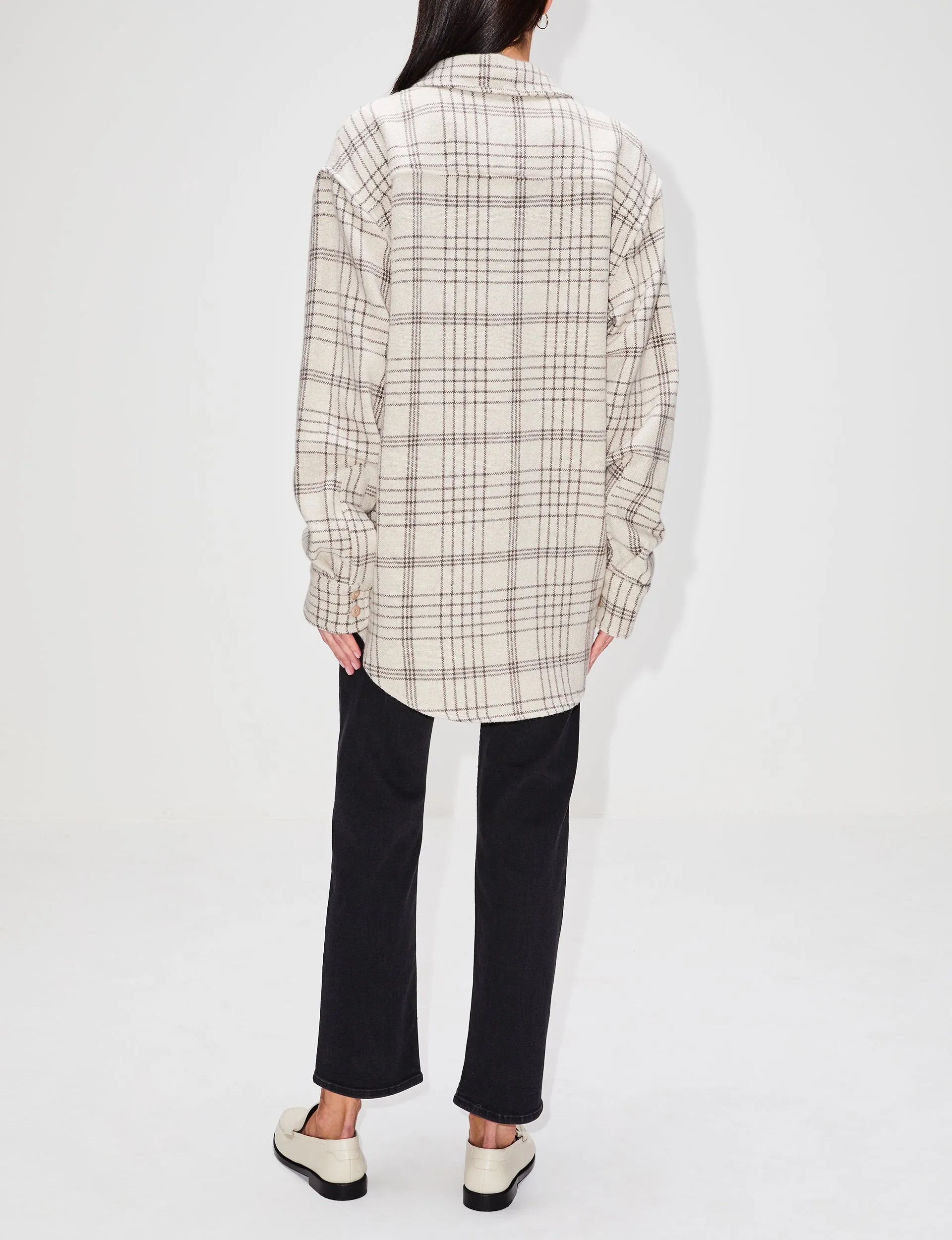 Sable Plaid Overshirt