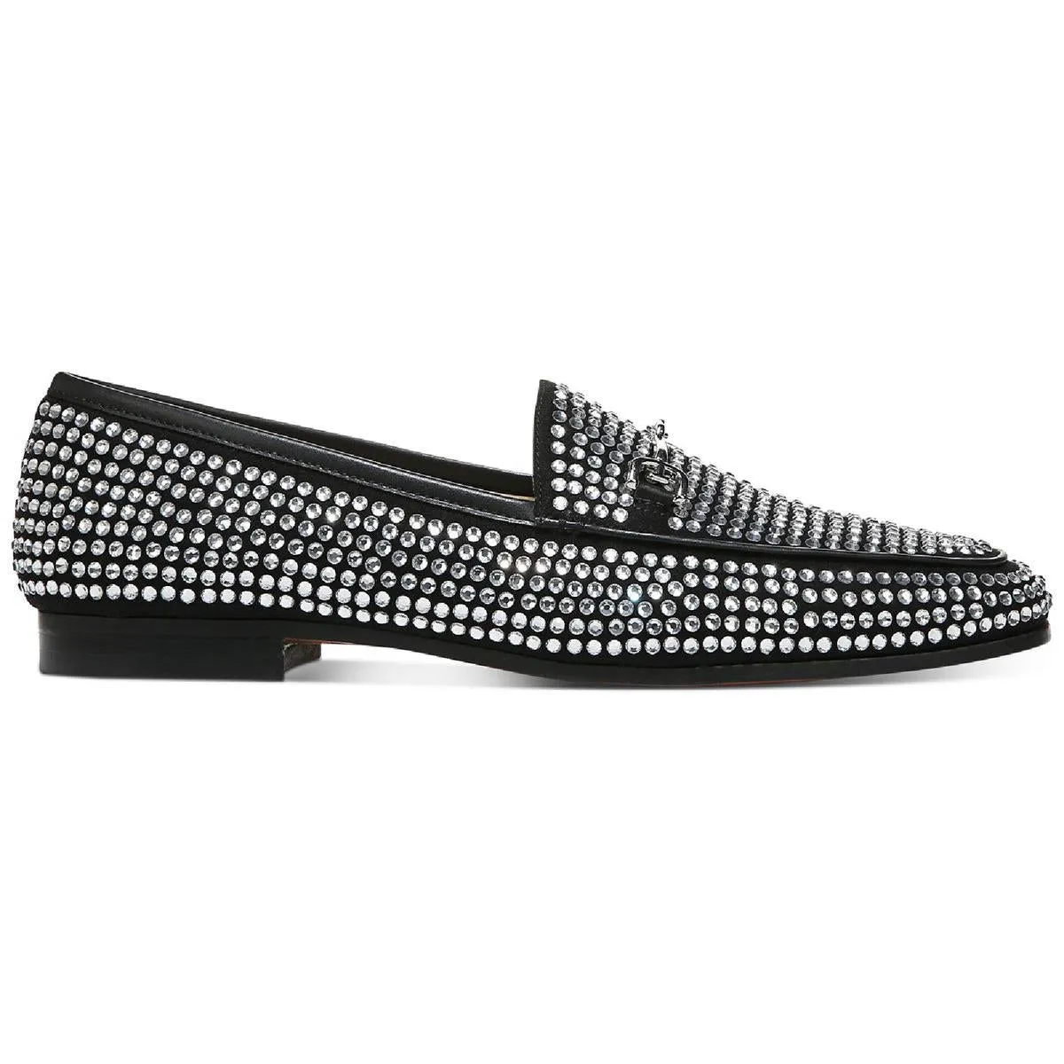 Sam Edelman Womens Loraine Glitz Rhinestone Slip On Loafers